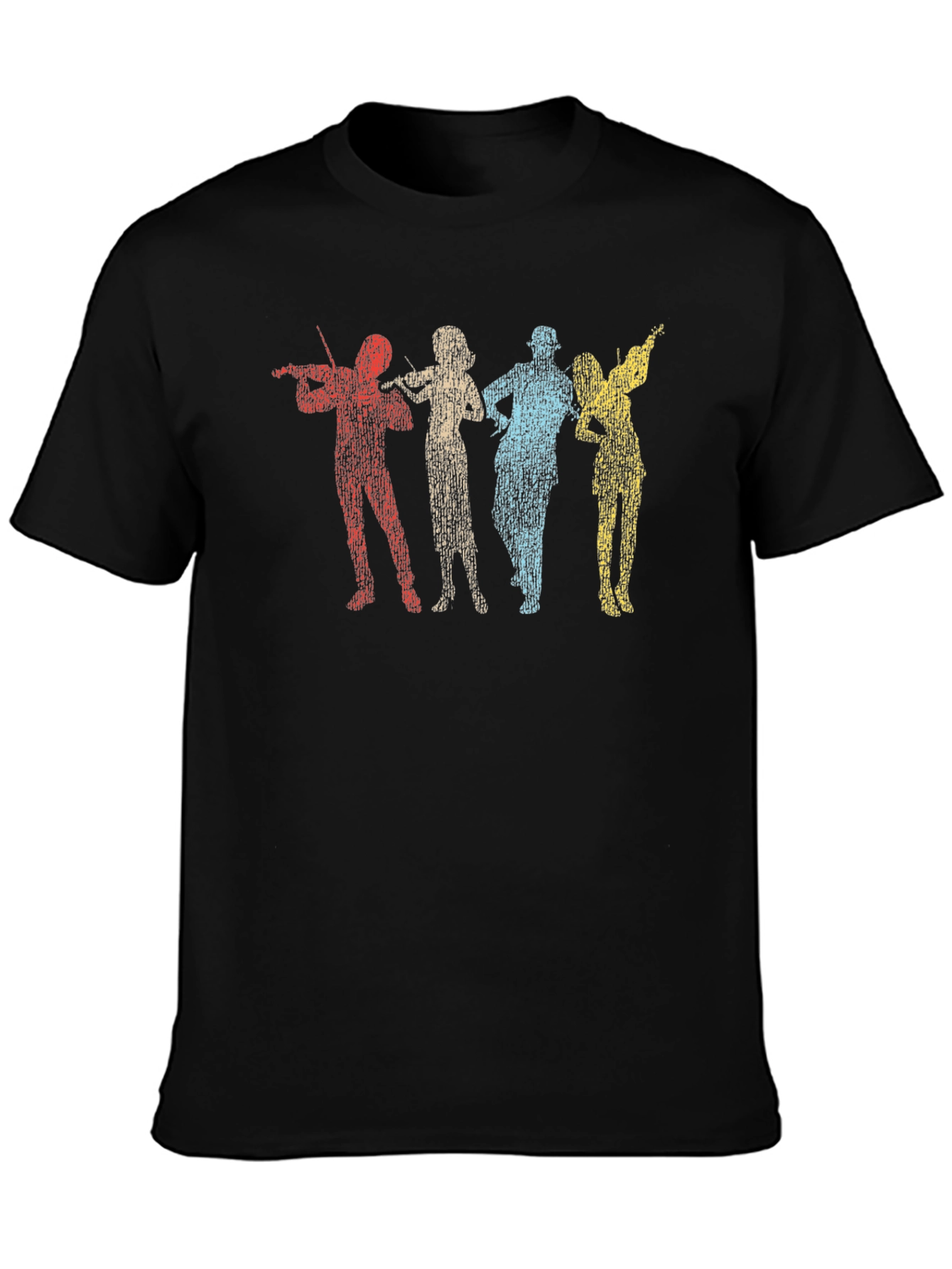 Retro Musical Group T-Shirt