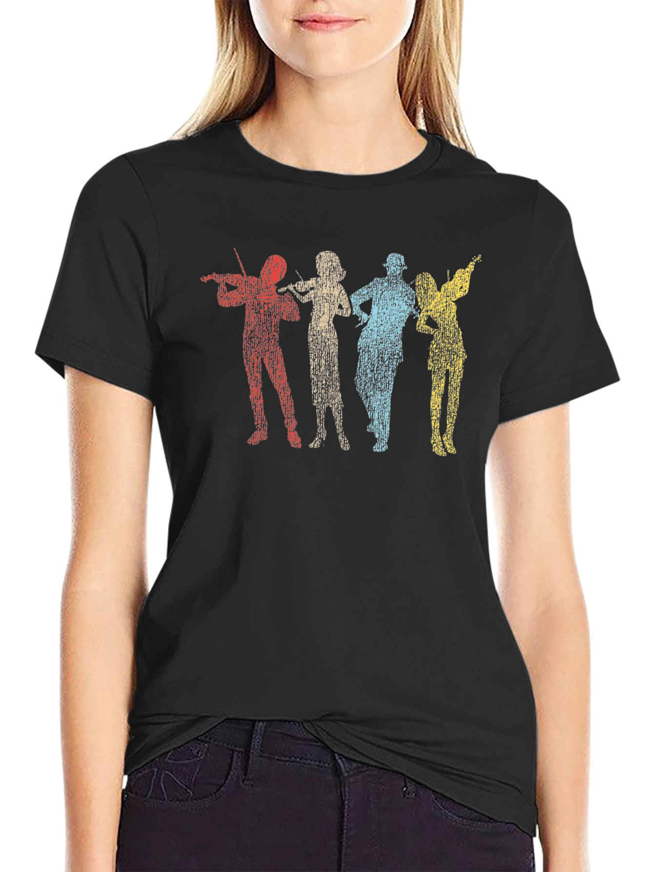 Retro Musical Group T-Shirt