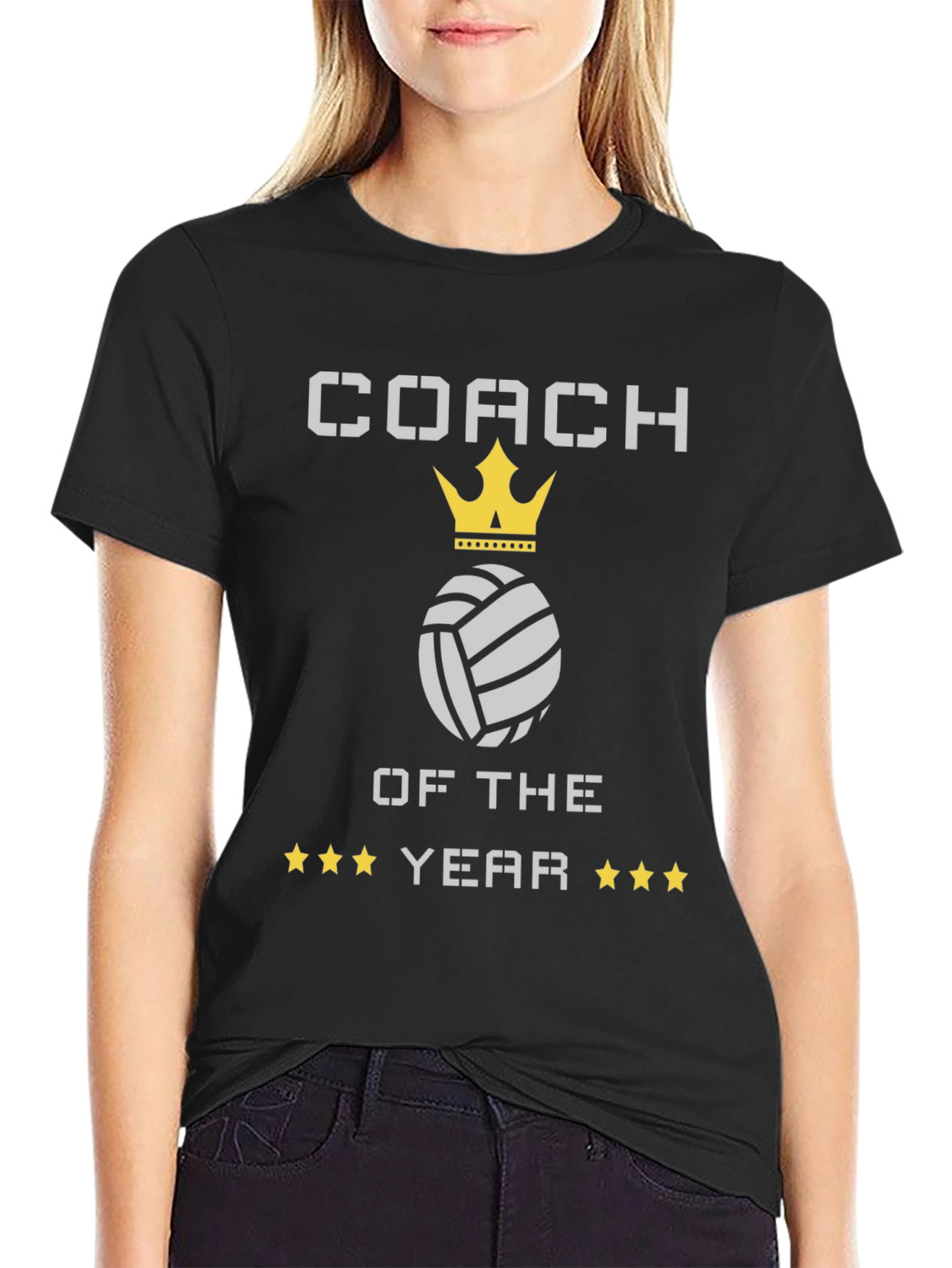Coach of the Year Volleyball T-Shirt