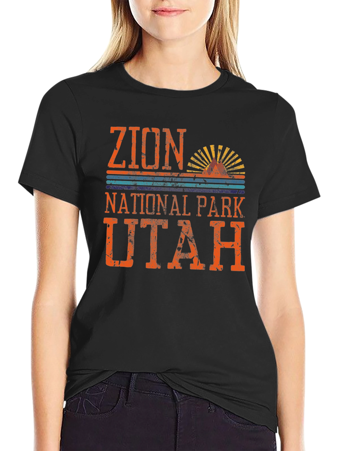 Zion National Park Utah Graphic T-Shirt