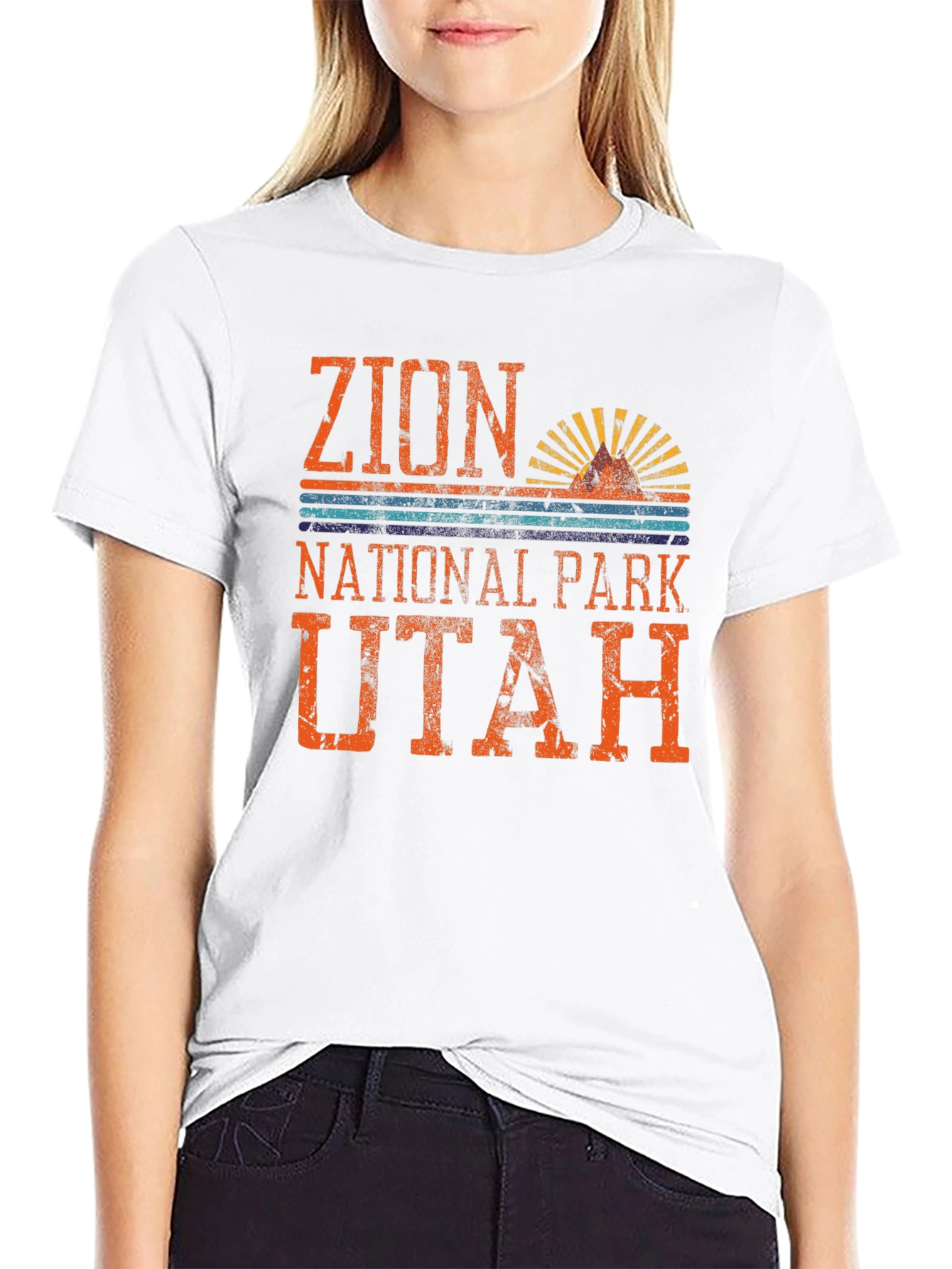 Zion National Park Utah Graphic T-Shirt