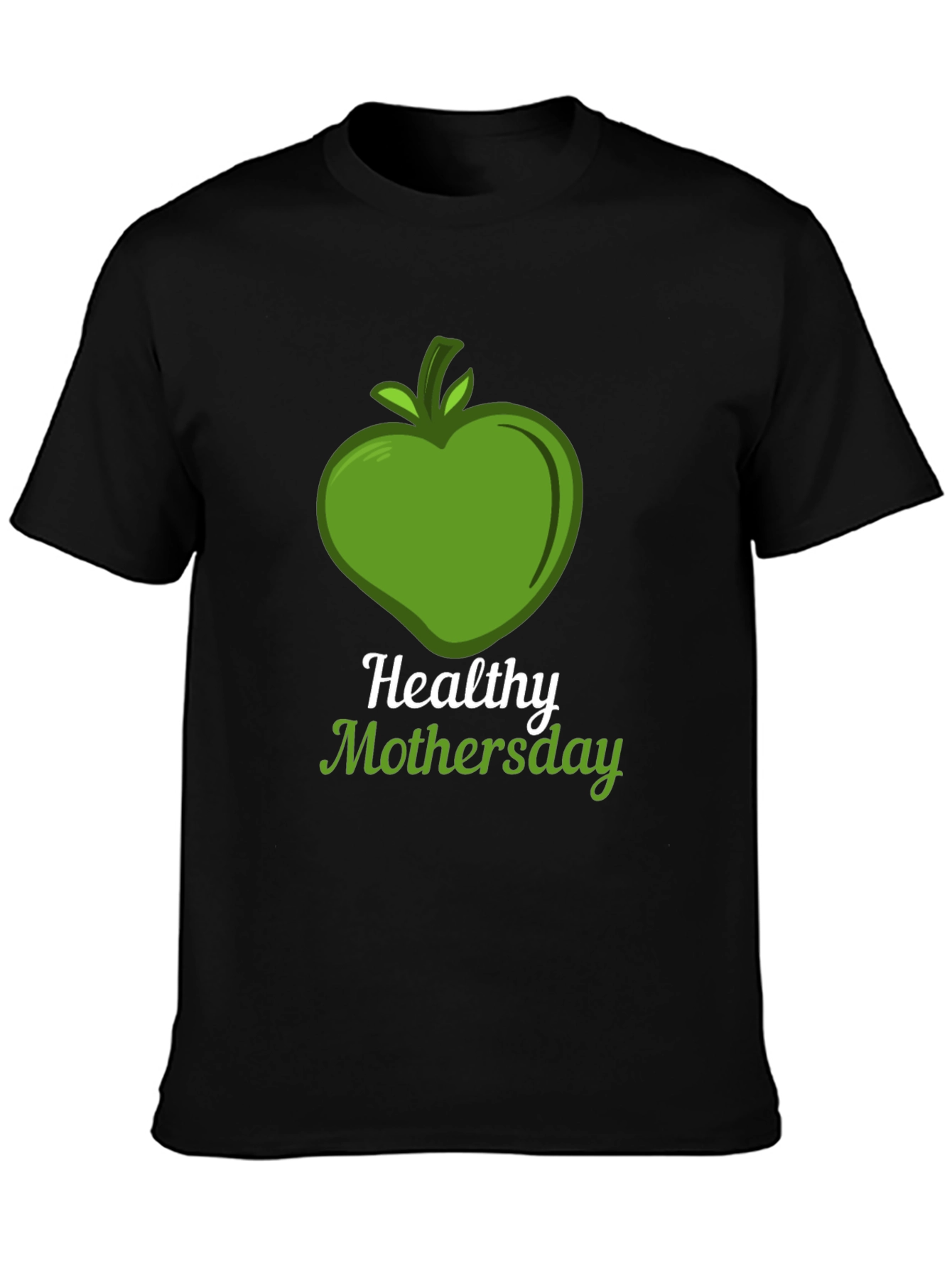 Healthy Mothersday Green Apple T-Shirt