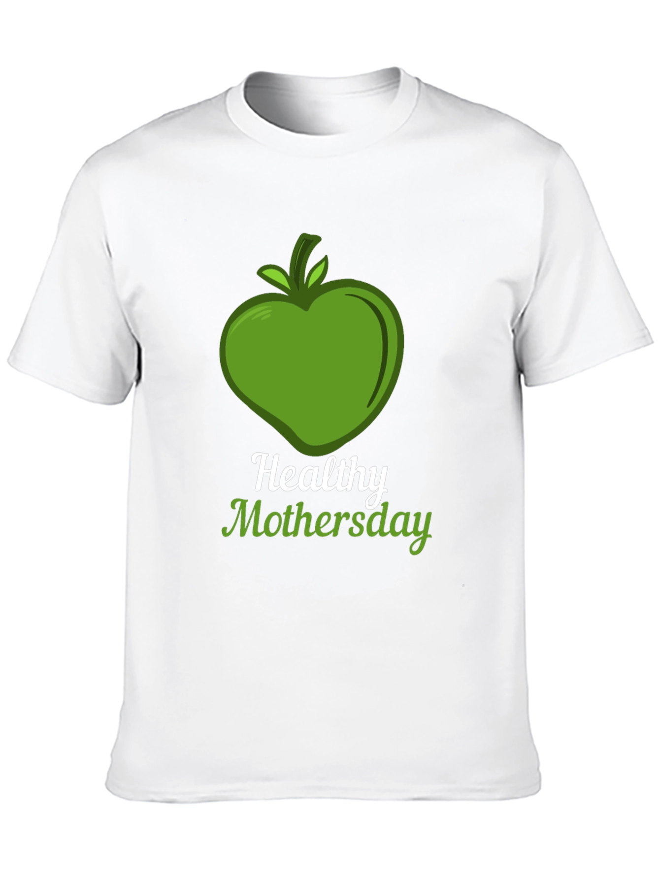 Healthy Mothersday Green Apple T-Shirt
