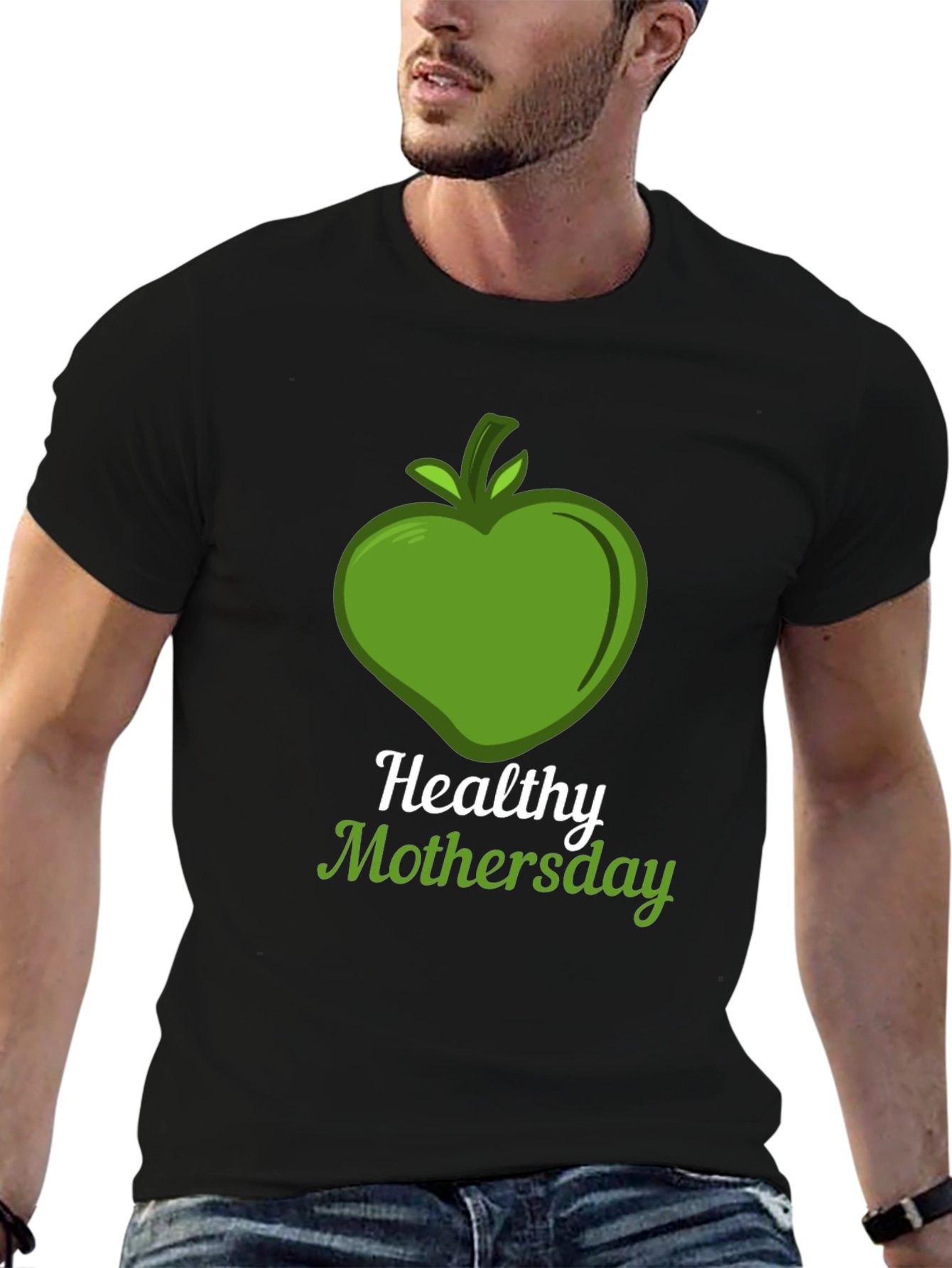 Healthy Mothersday Green Apple T-Shirt