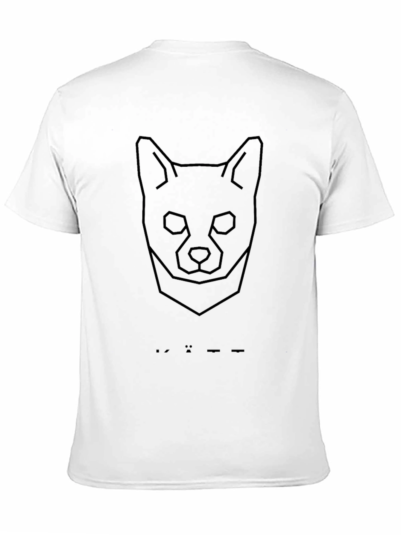 Geometric Fox Graphic Tee - Modern Animal Lover Shirt