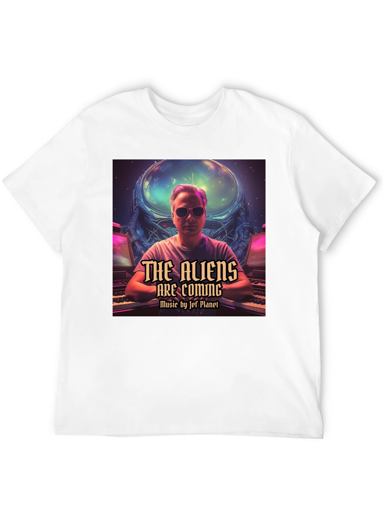 The Aliens Are Coming Music T-Shirt