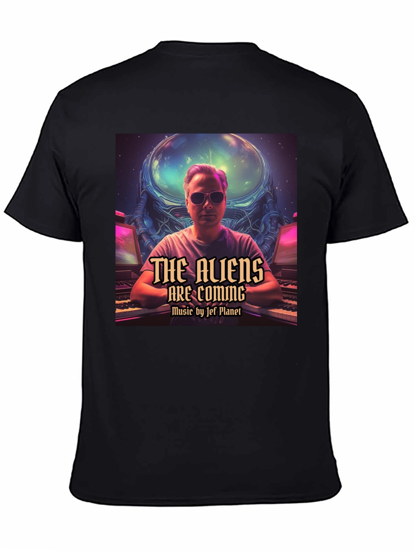 The Aliens Are Coming Music T-Shirt