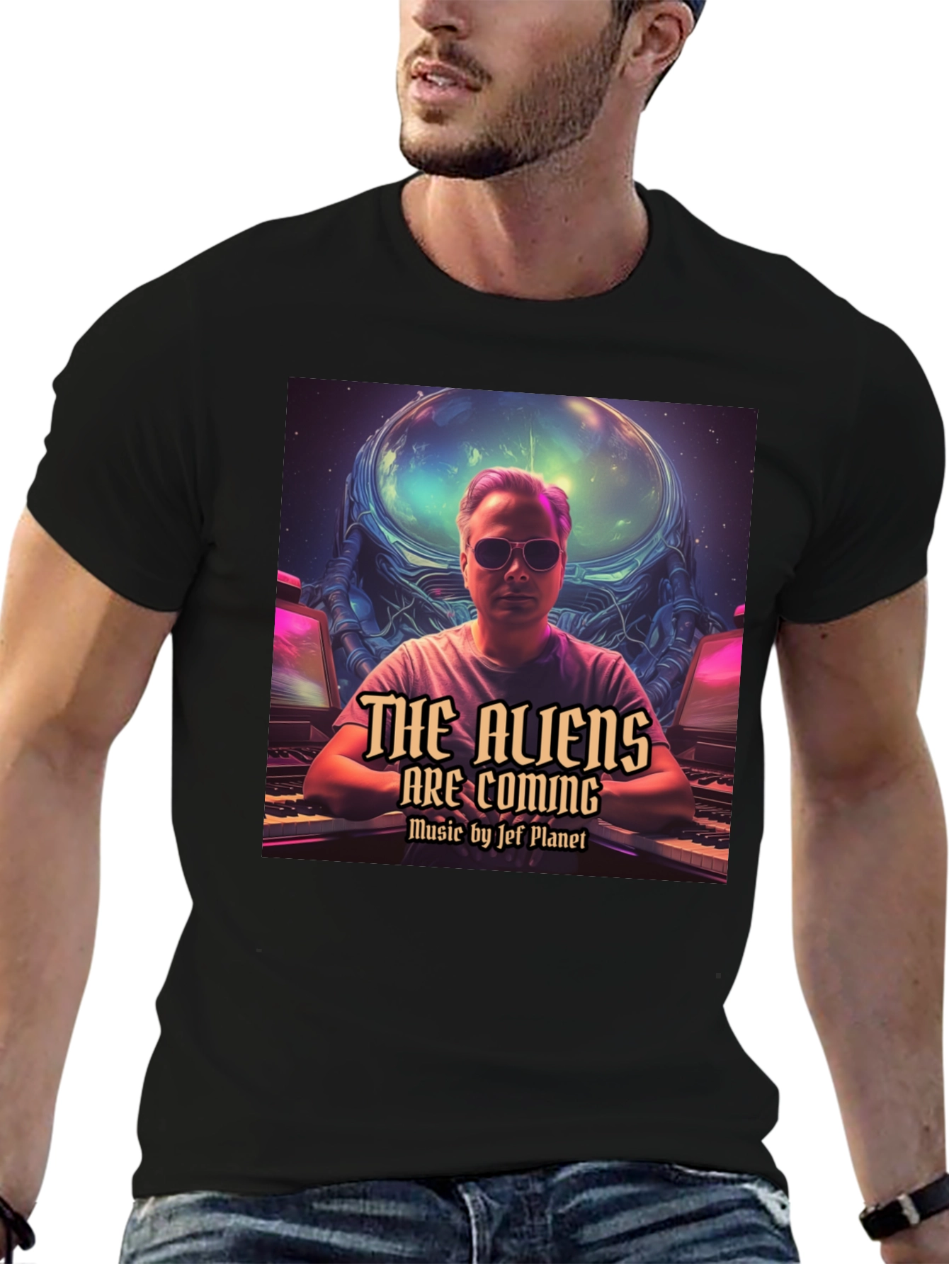 The Aliens Are Coming Music T-Shirt