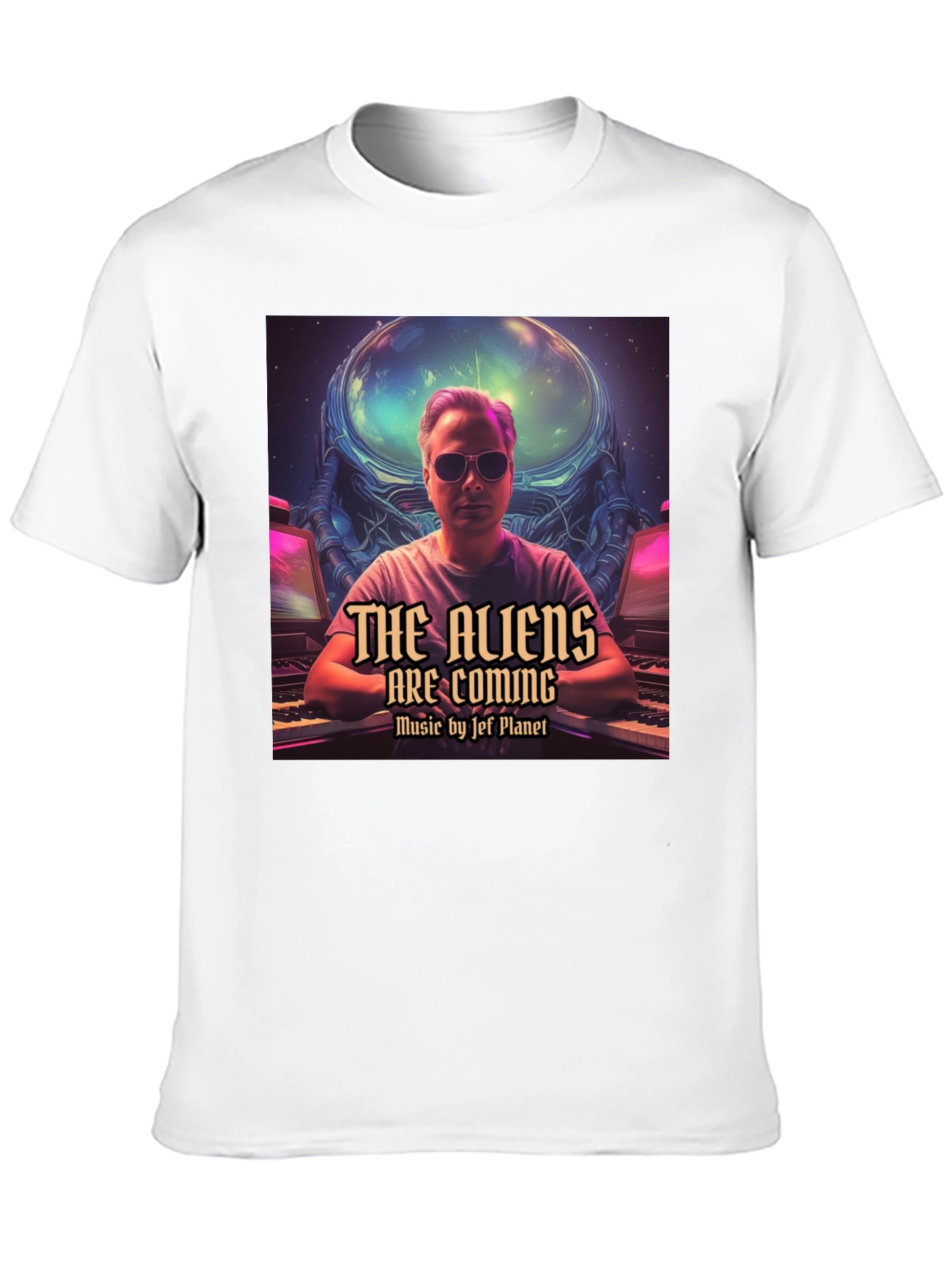 The Aliens Are Coming Music T-Shirt