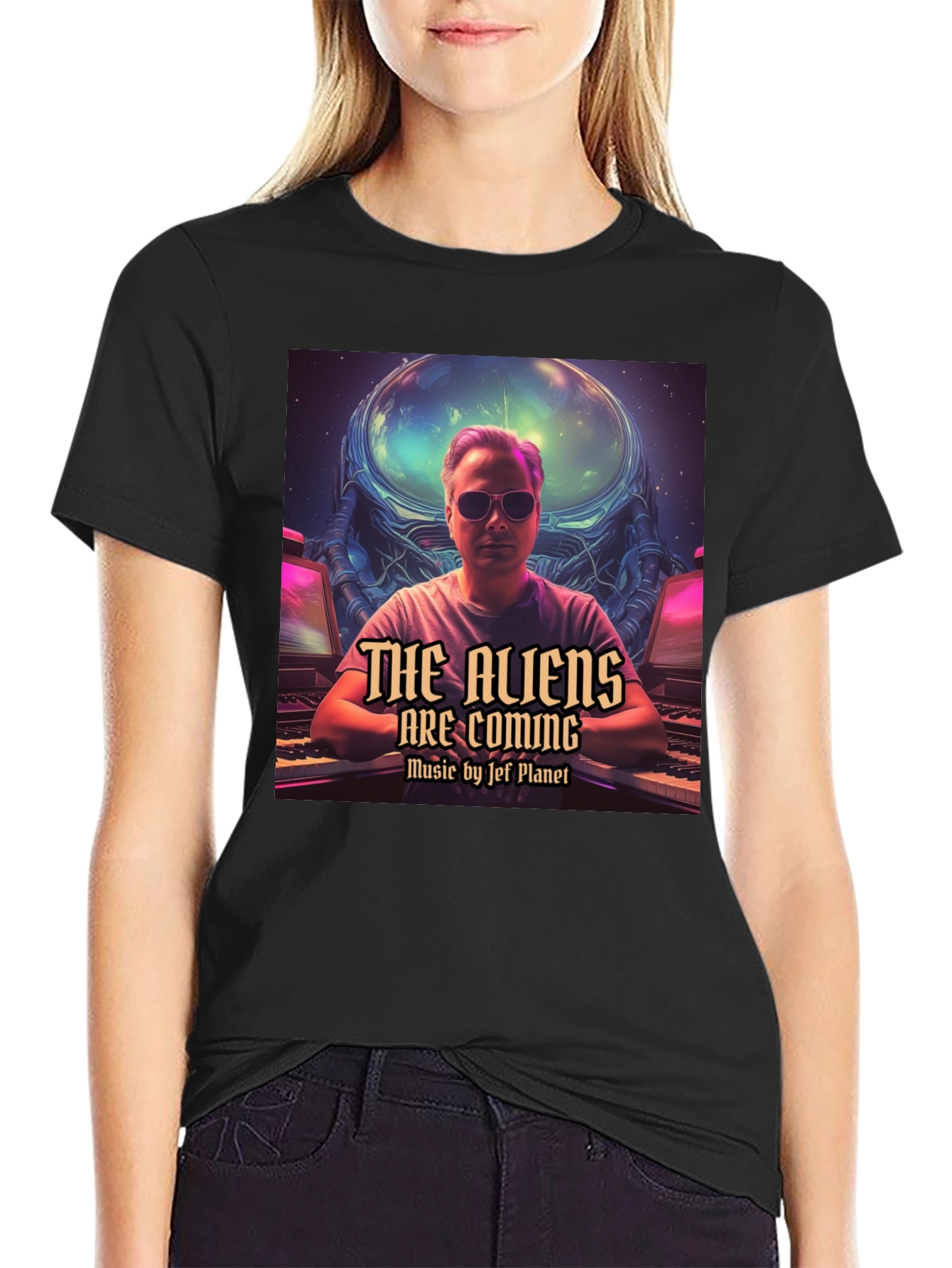 The Aliens Are Coming Music T-Shirt