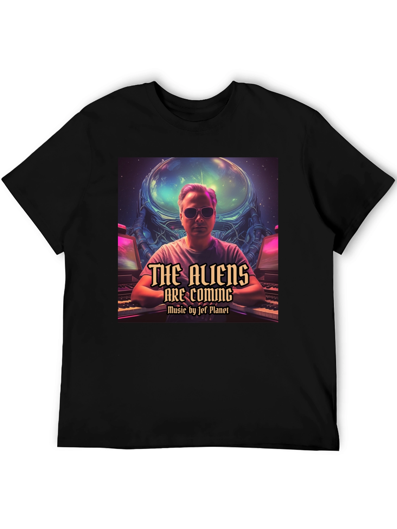 The Aliens Are Coming Music T-Shirt