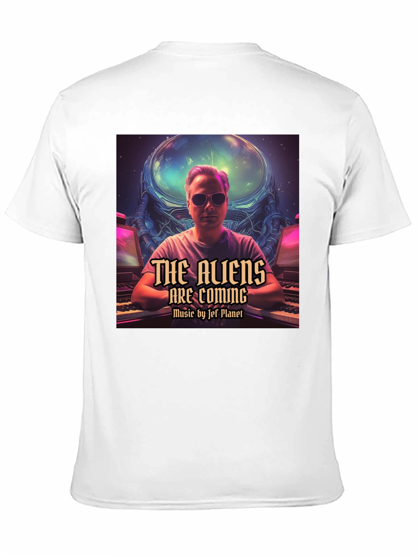 The Aliens Are Coming Music T-Shirt