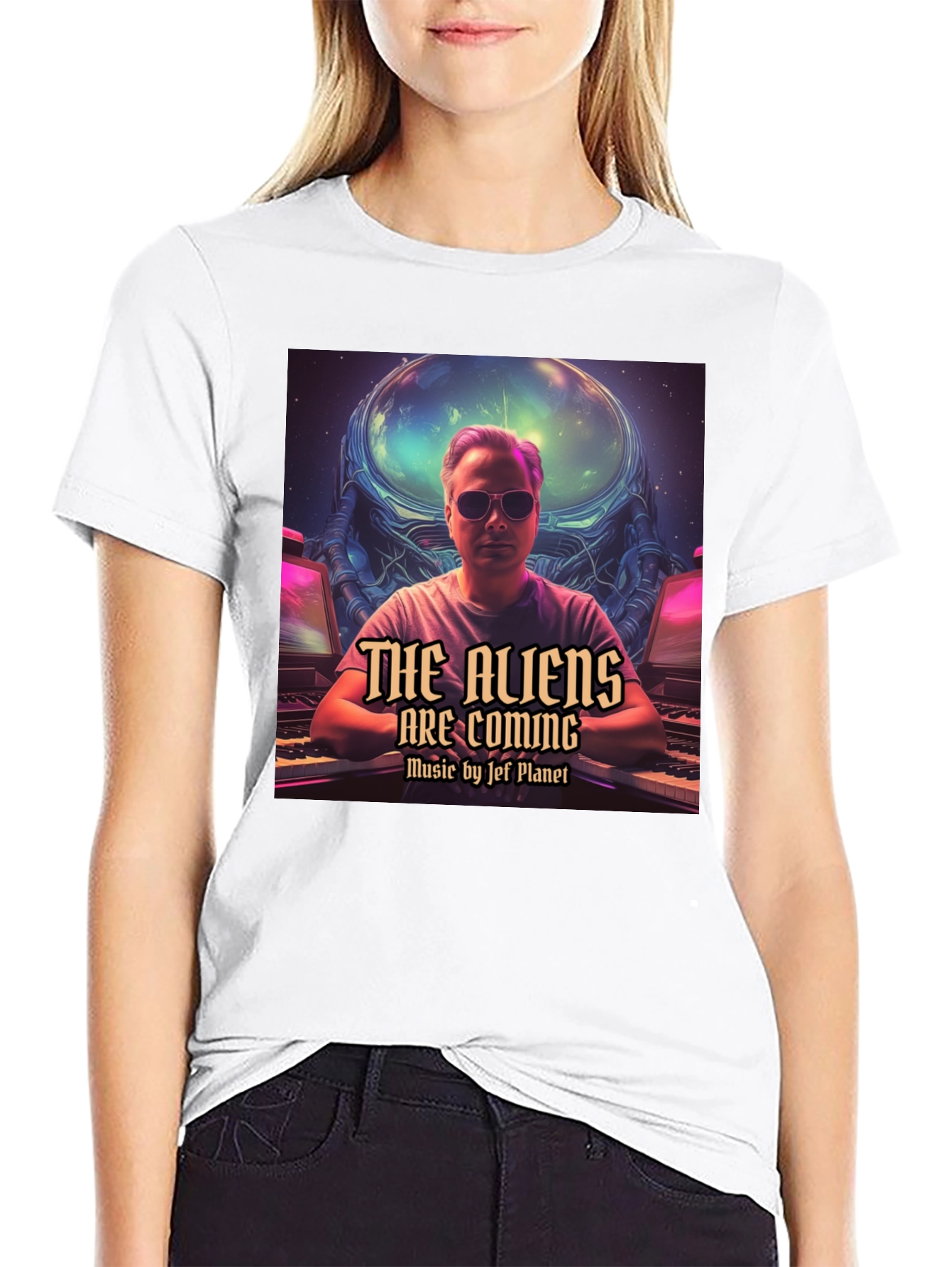 The Aliens Are Coming Music T-Shirt