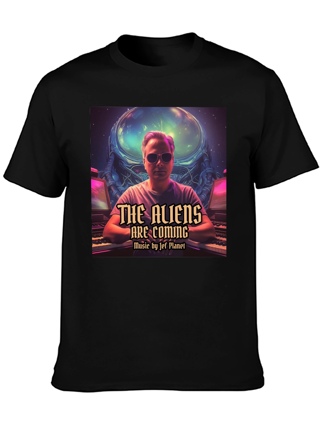 The Aliens Are Coming Music T-Shirt