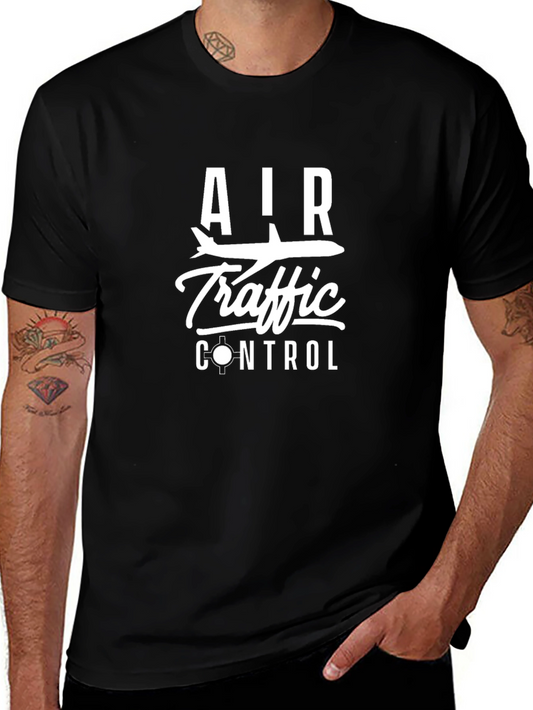 Air Traffic Control Graphic Tee - Black