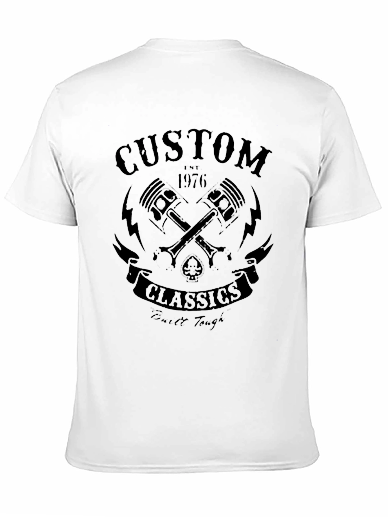 Custom Classics Black T-Shirt - Built Tough