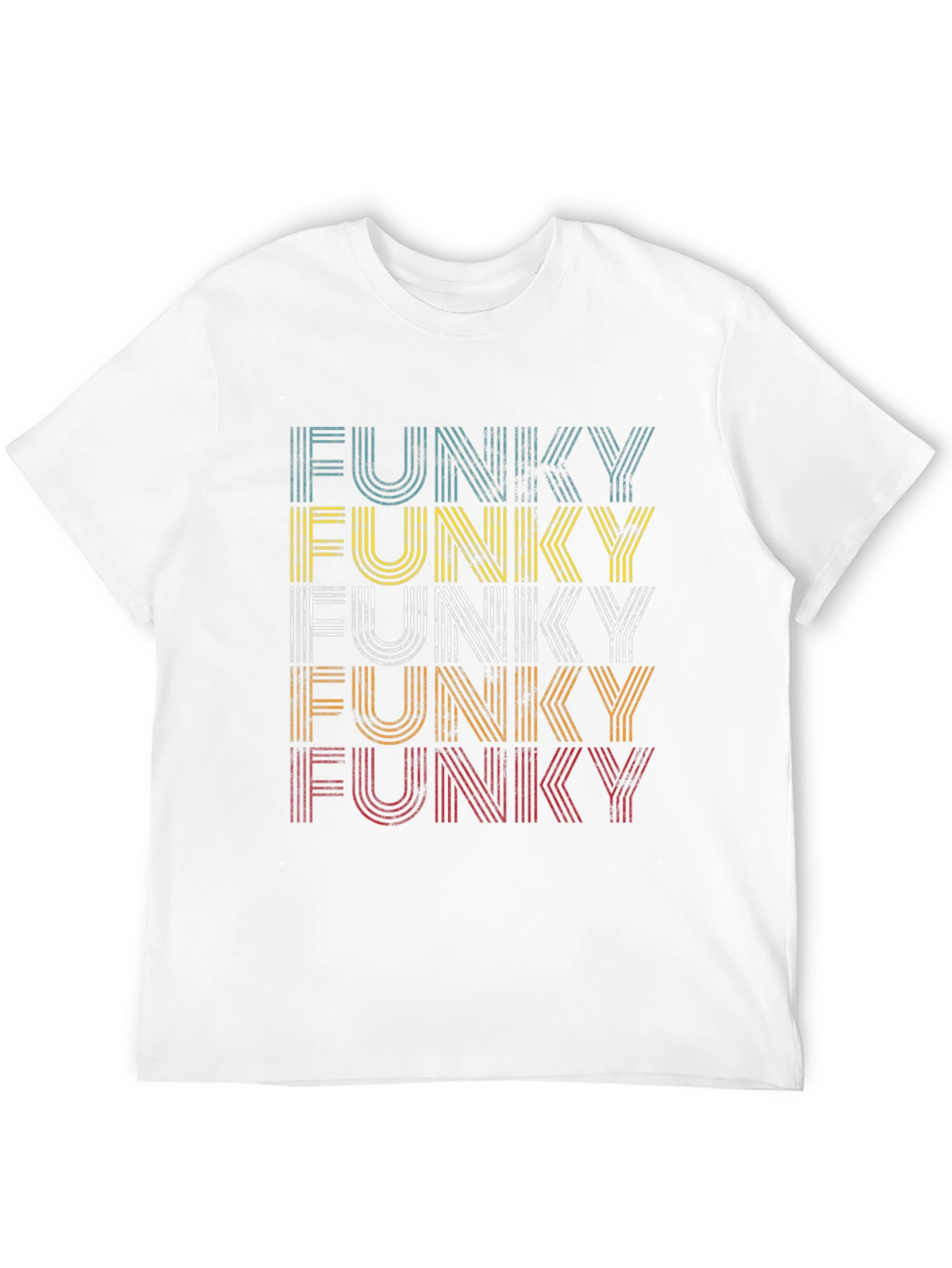Funky Retro Style Graphic Tee