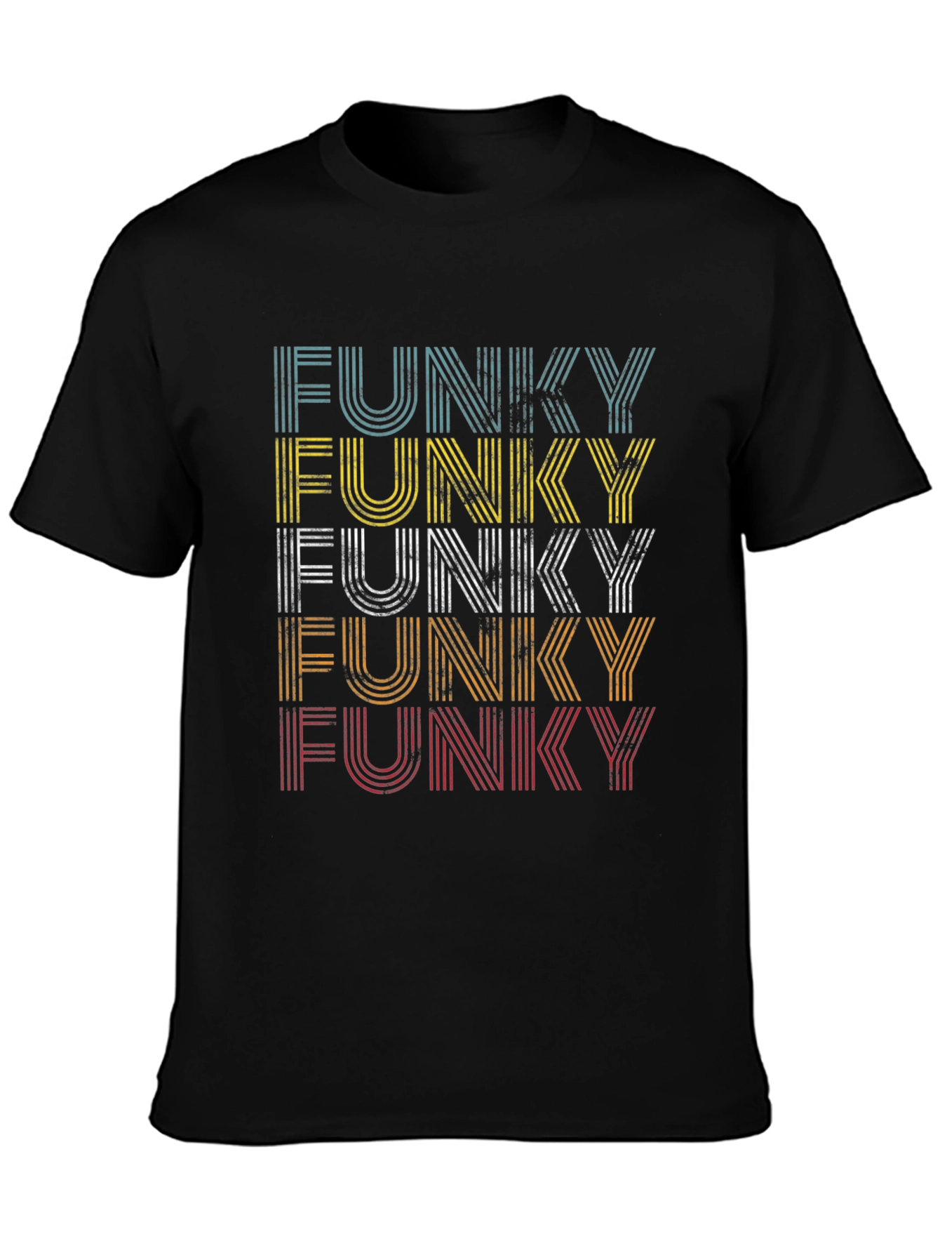 Funky Retro Style Graphic Tee