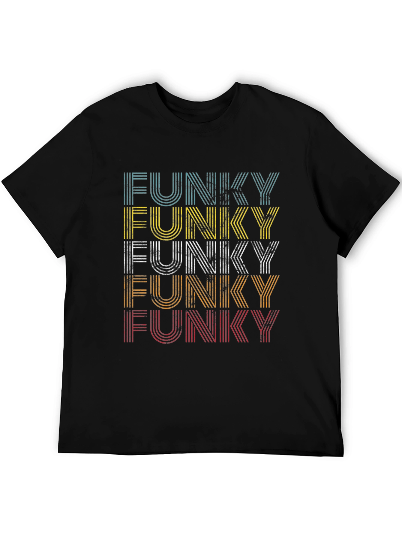 Funky Retro Style Graphic Tee