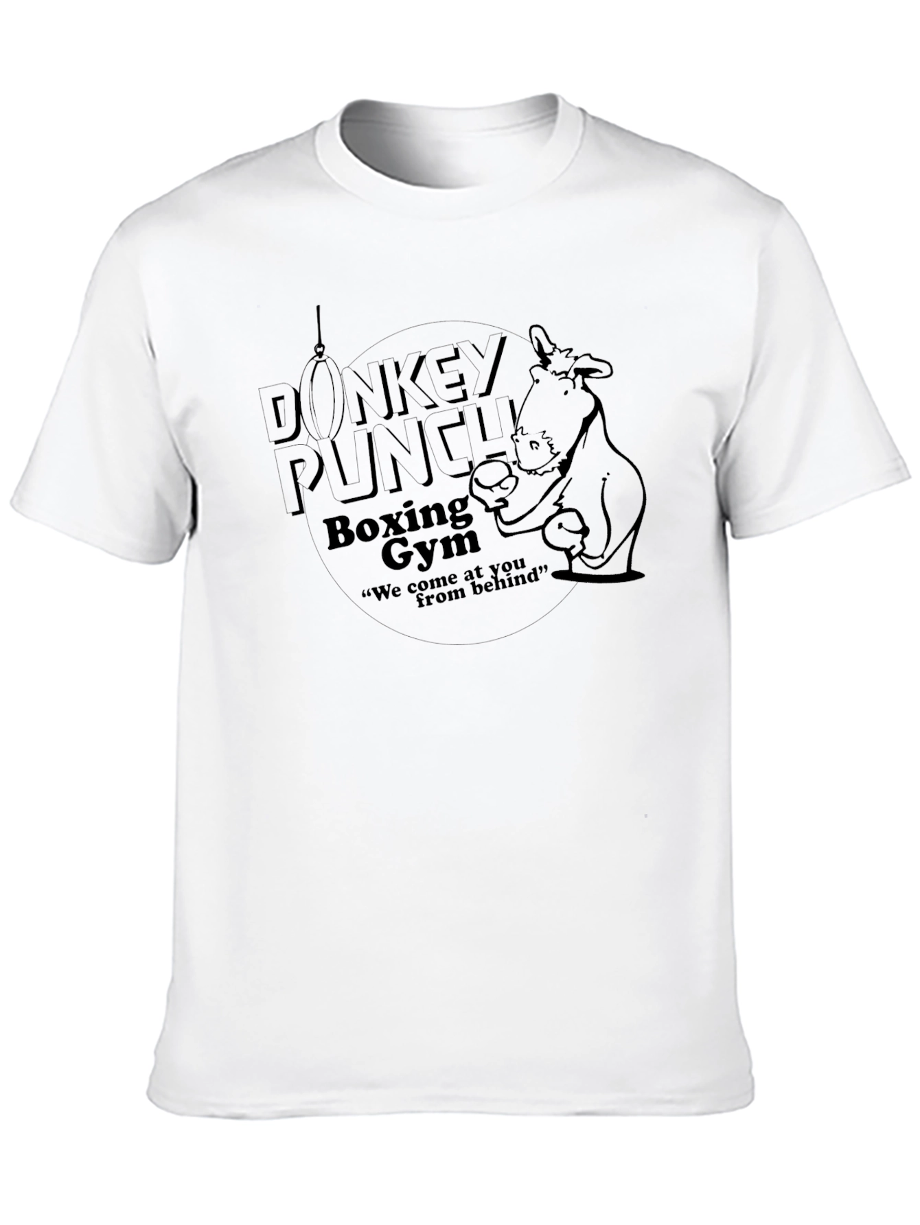 Donkey Punch Boxing Gym Graphic Tee