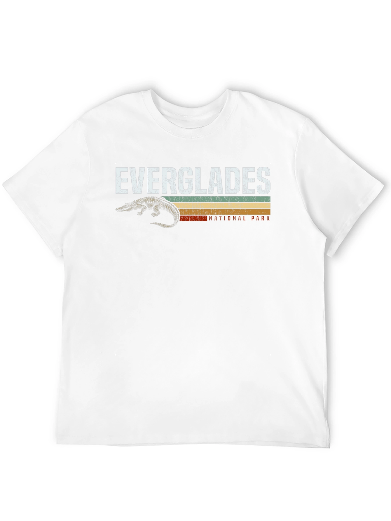 Everglades National Park T-Shirt - Retro Alligator Tee