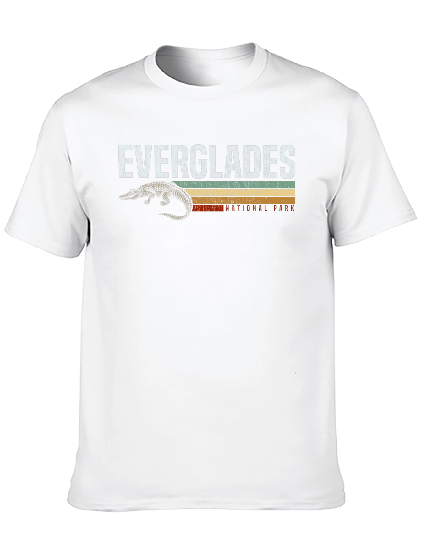 Everglades National Park T-Shirt - Retro Alligator Tee