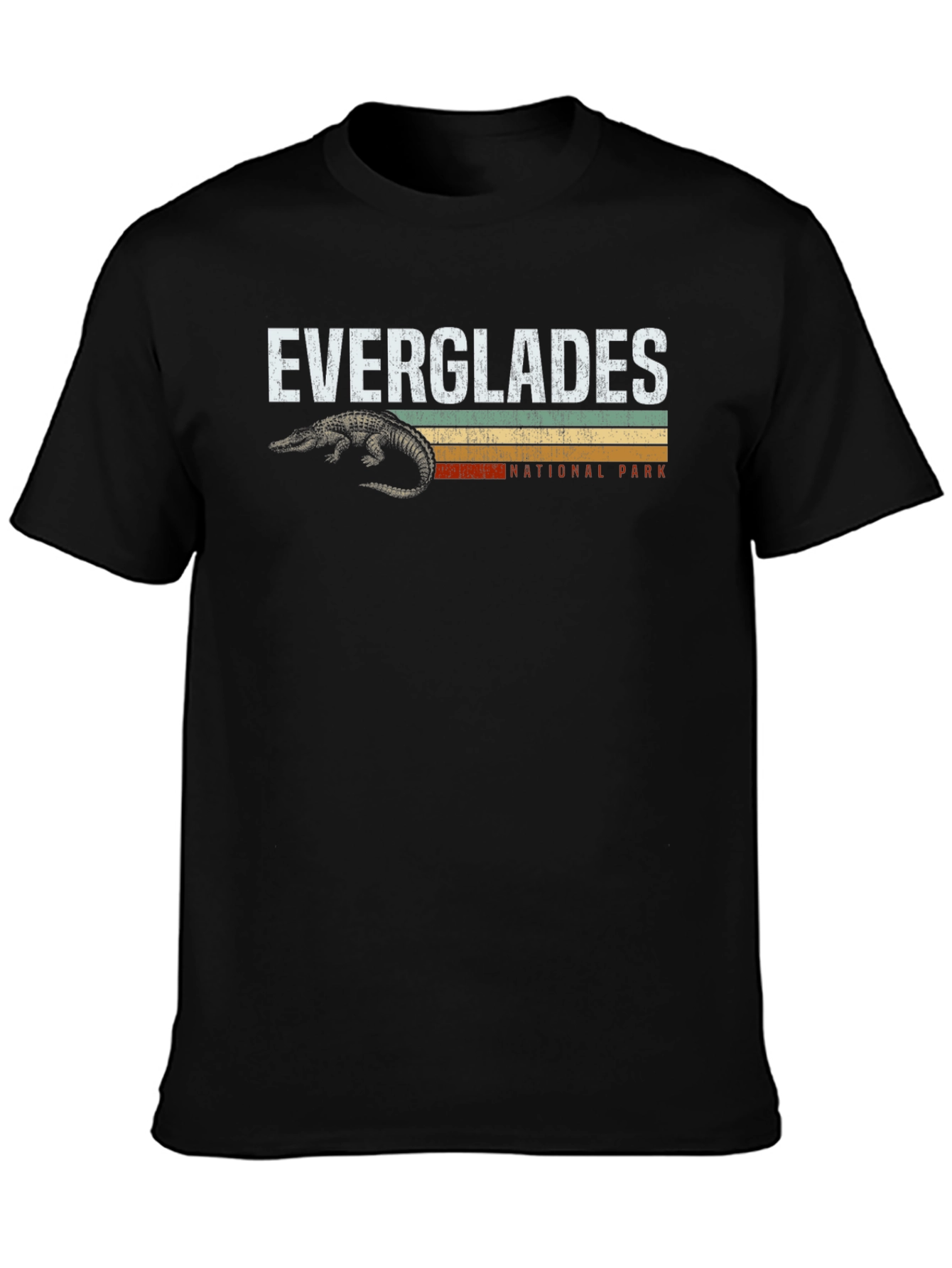 Everglades National Park T-Shirt - Retro Alligator Tee