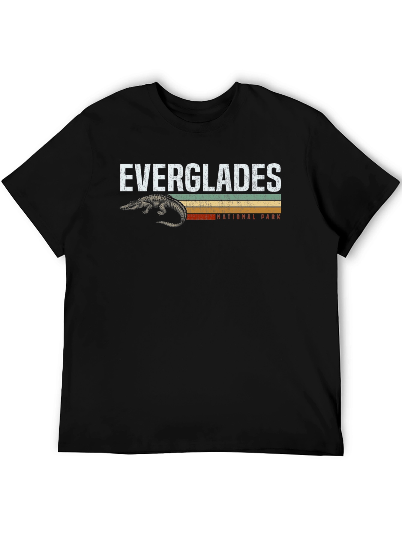 Everglades National Park T-Shirt - Retro Alligator Tee