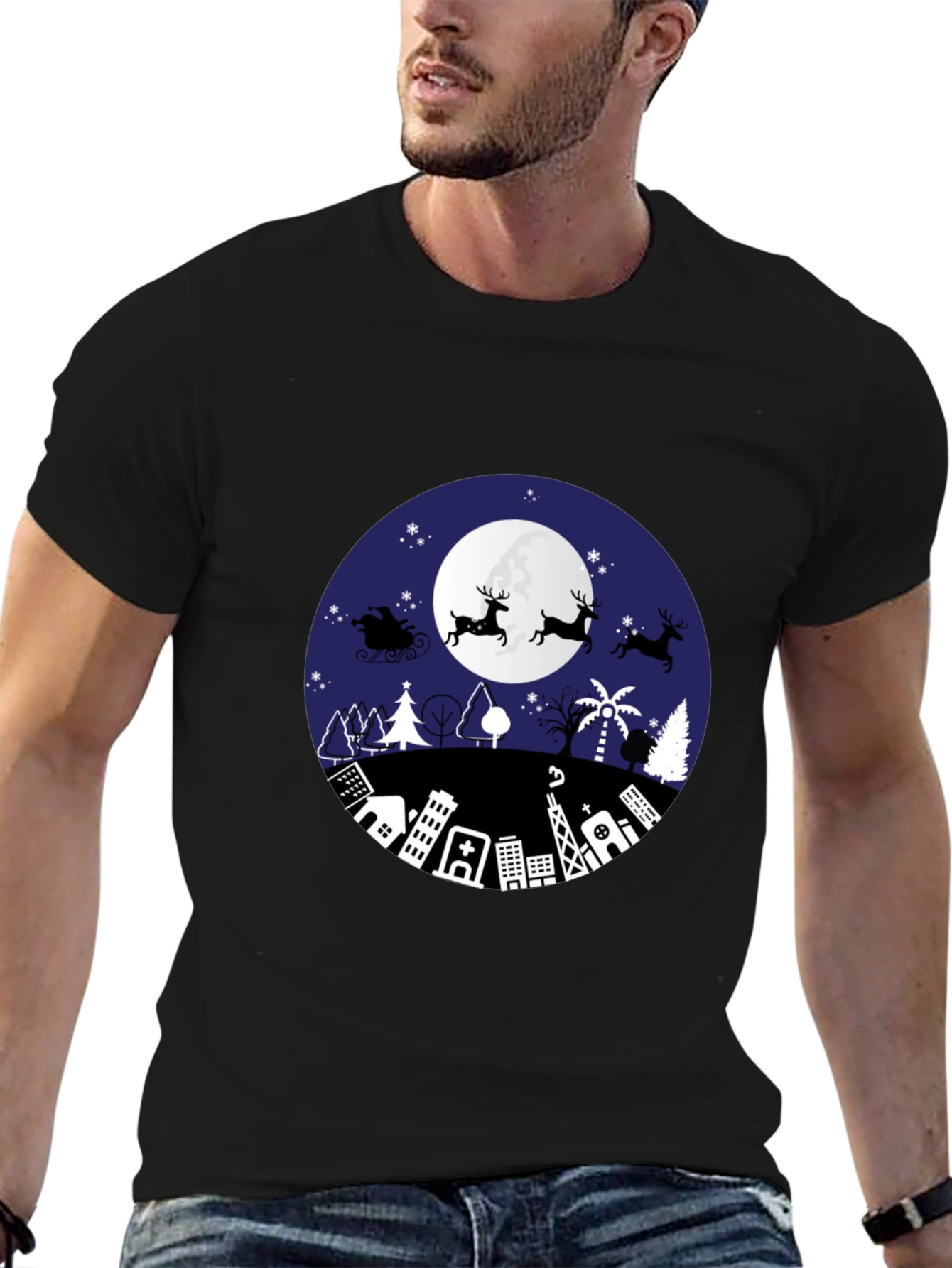 Holiday Cityscape T-Shirt