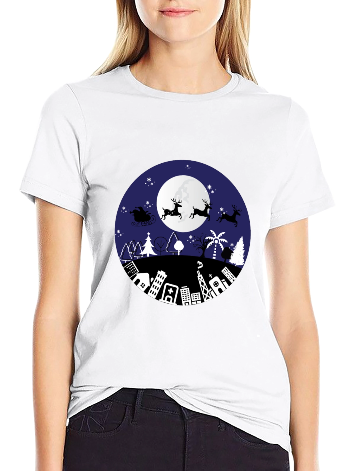 Holiday Cityscape T-Shirt