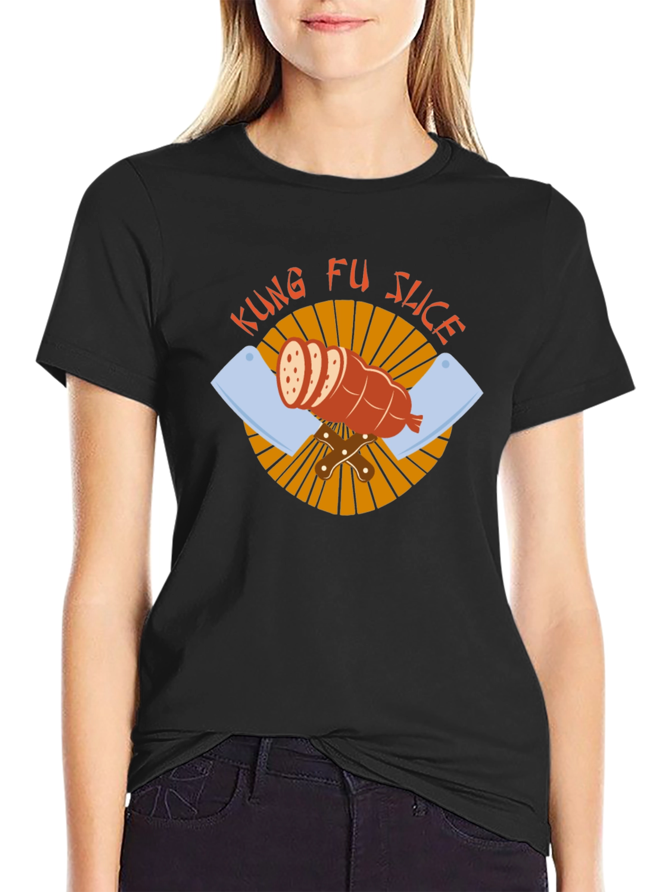 Kung Fu Slice Graphic T-Shirt