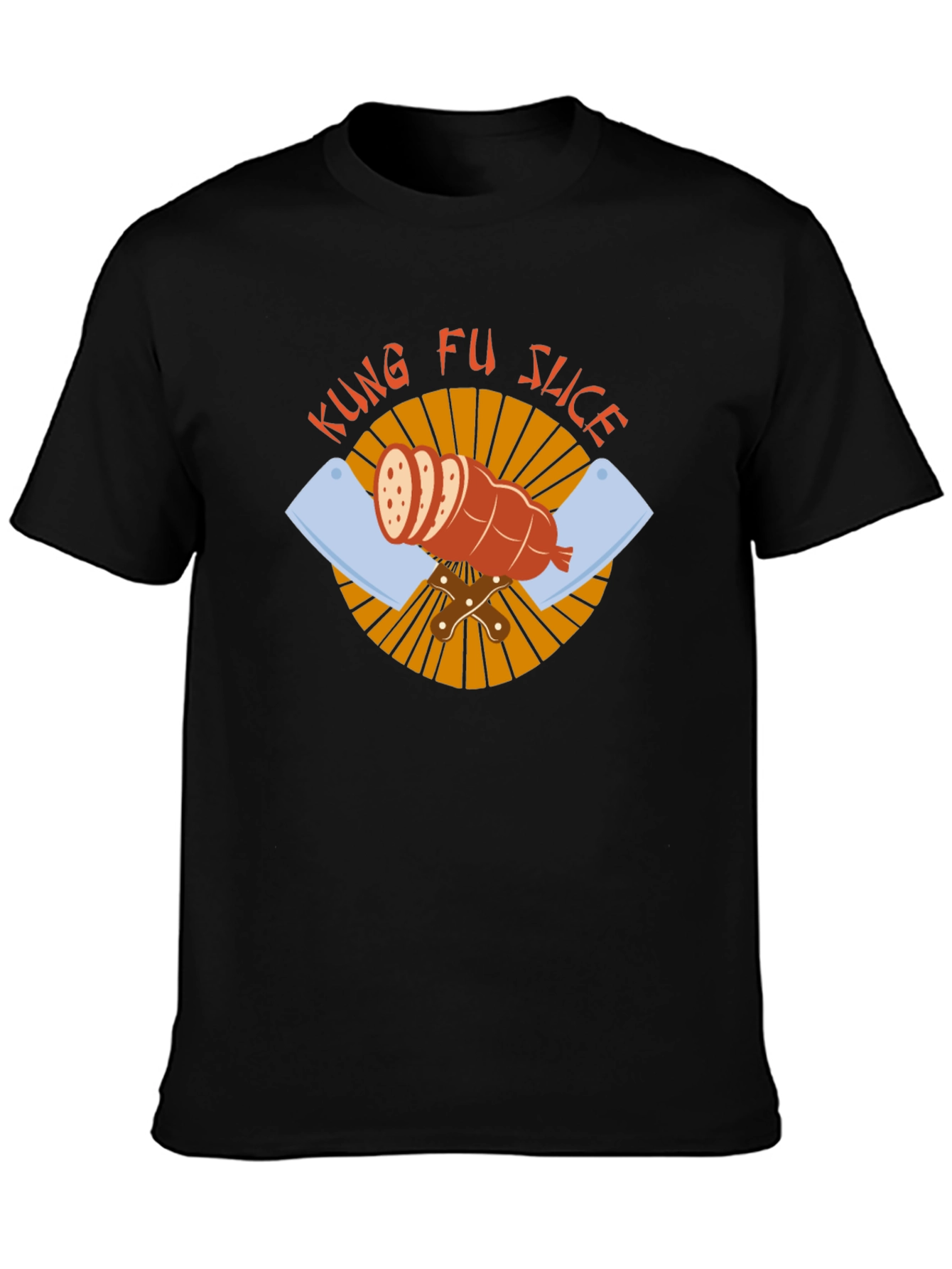 Kung Fu Slice Graphic T-Shirt