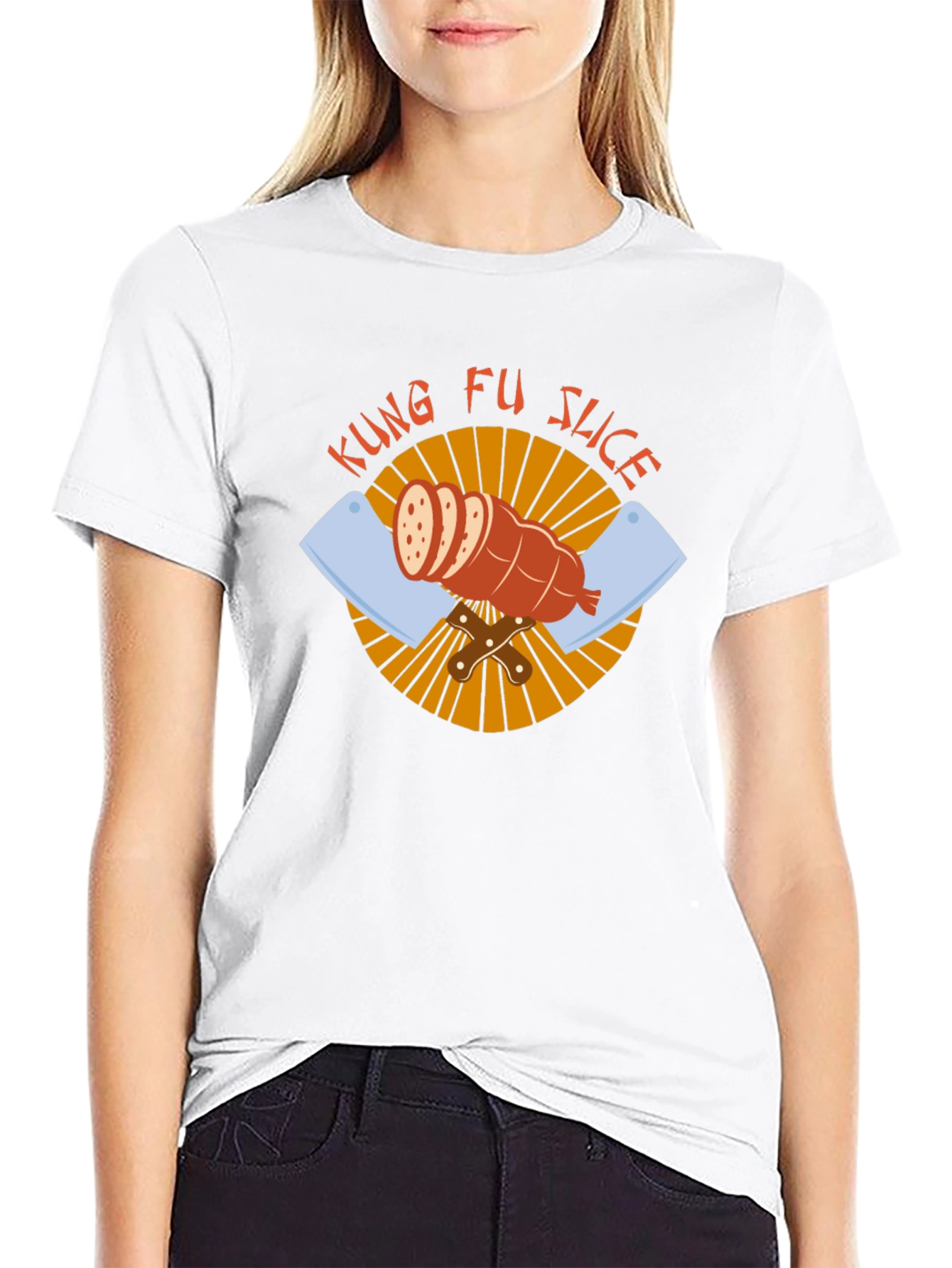 Kung Fu Slice Graphic T-Shirt