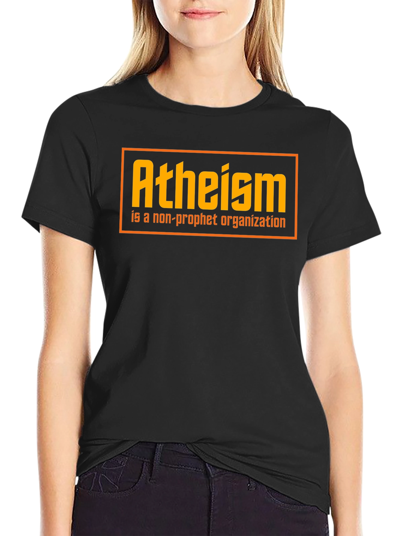 Atheism Non-Prophet Organization Graphic T-Shirt