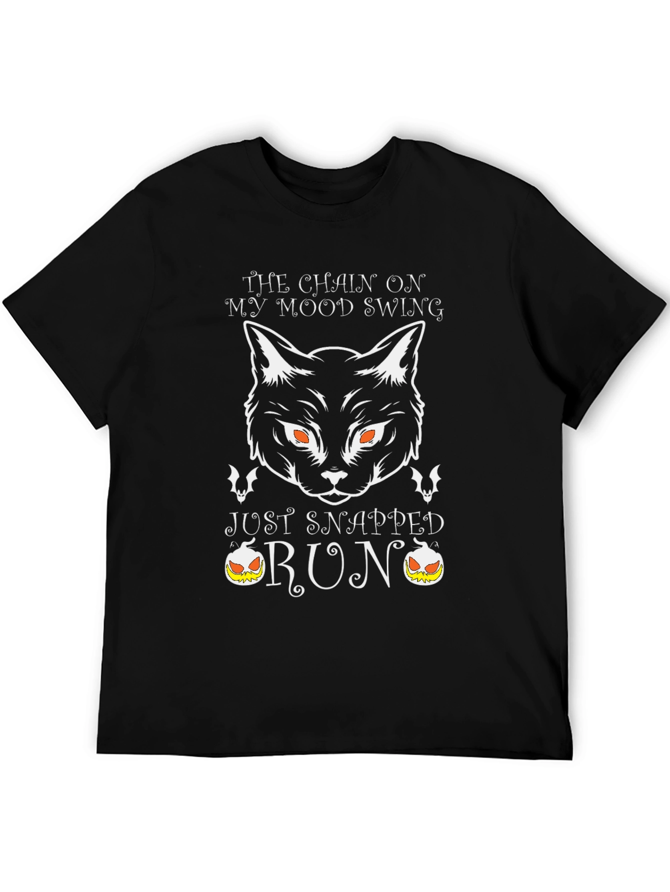 Halloween Cat Mood Swing T-Shirt