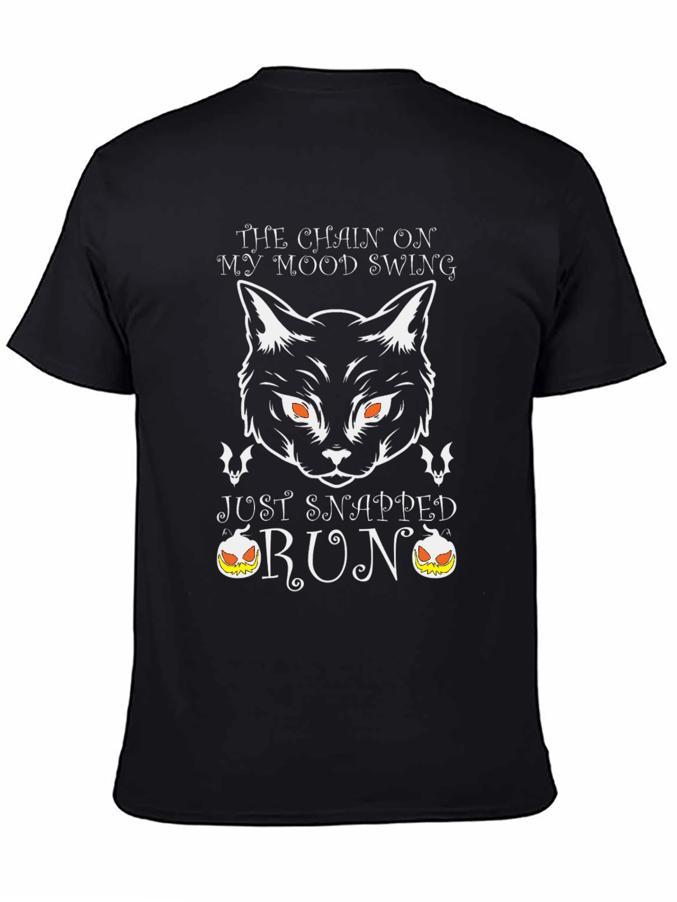 Halloween Cat Mood Swing T-Shirt