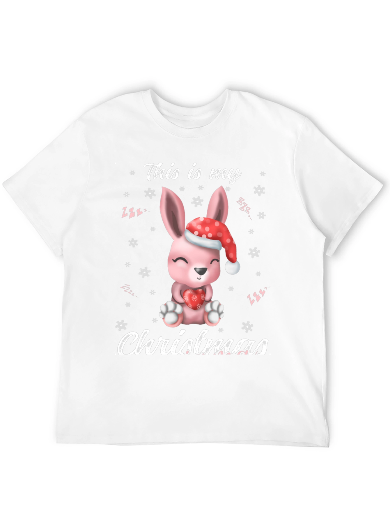 Cute Christmas Bunny T-shirt