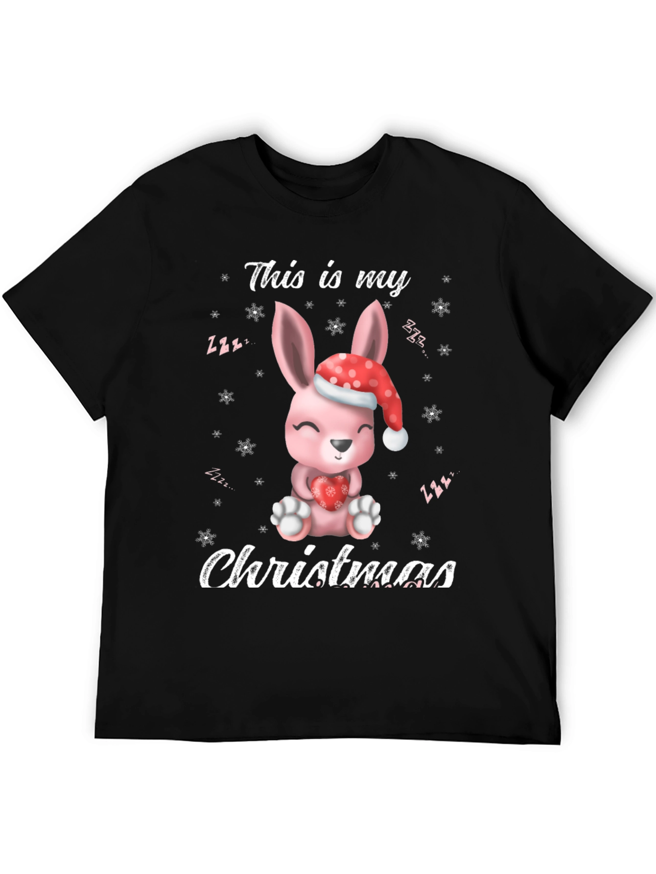 Cute Christmas Bunny T-shirt