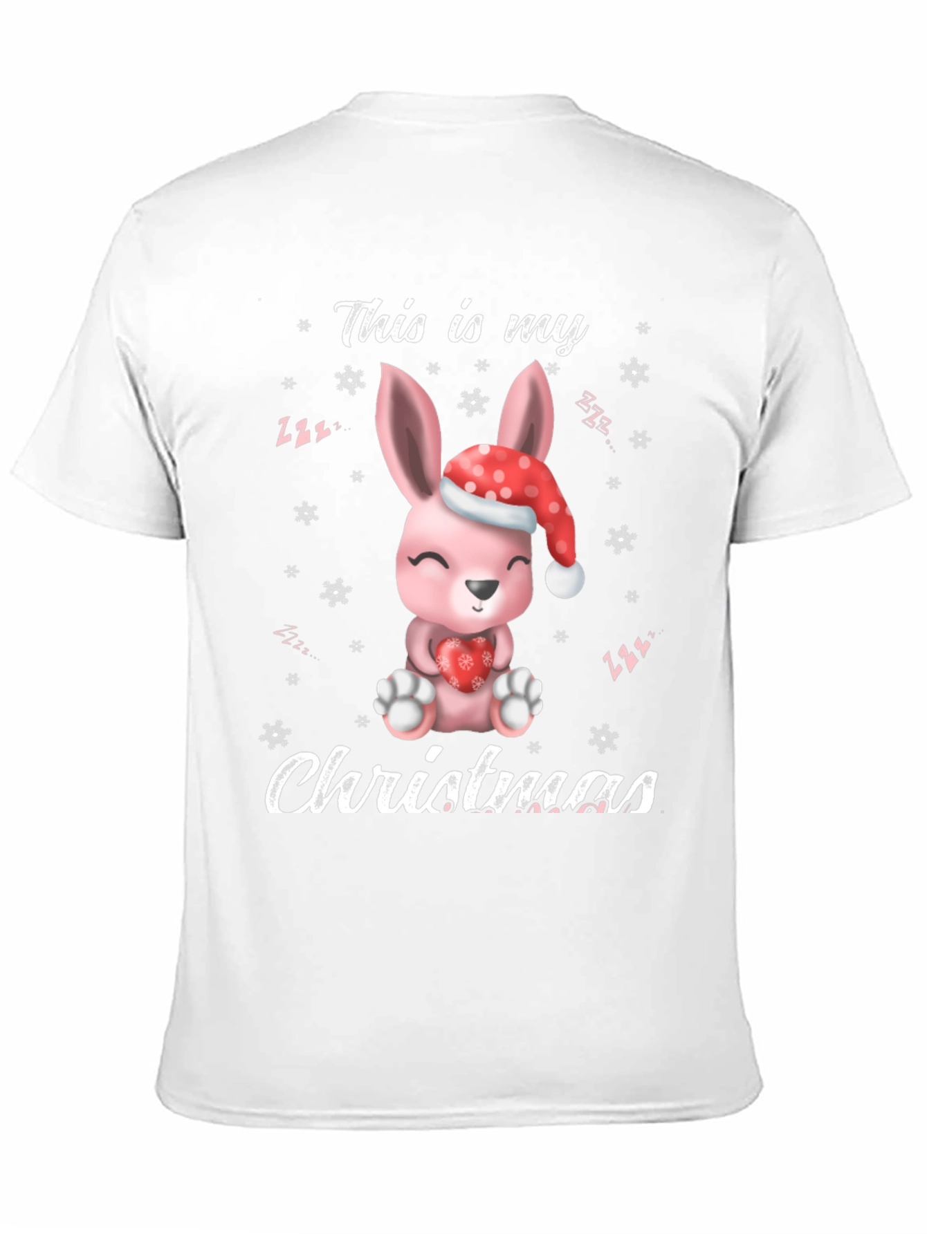 Cute Christmas Bunny T-shirt