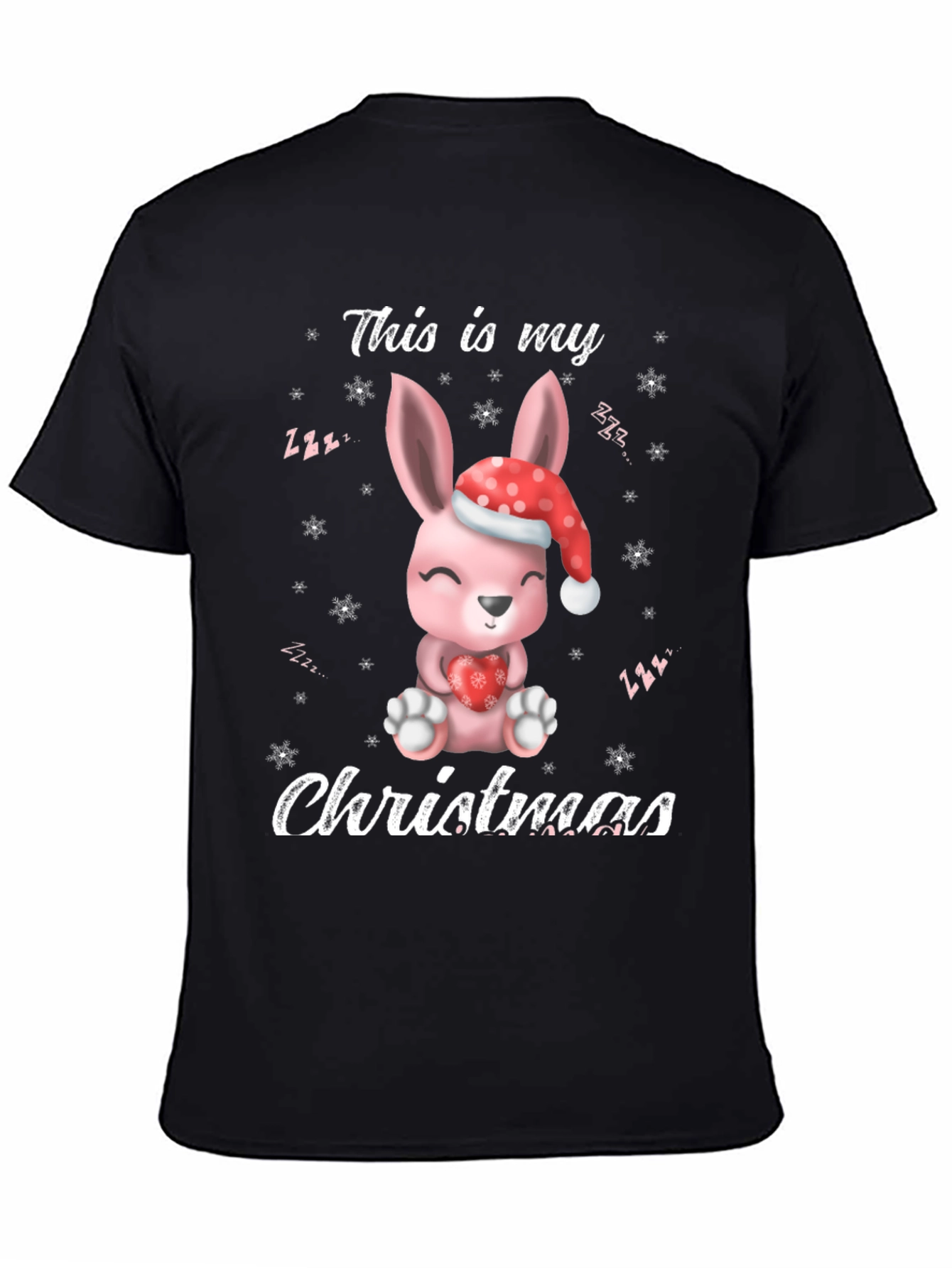 Cute Christmas Bunny T-shirt