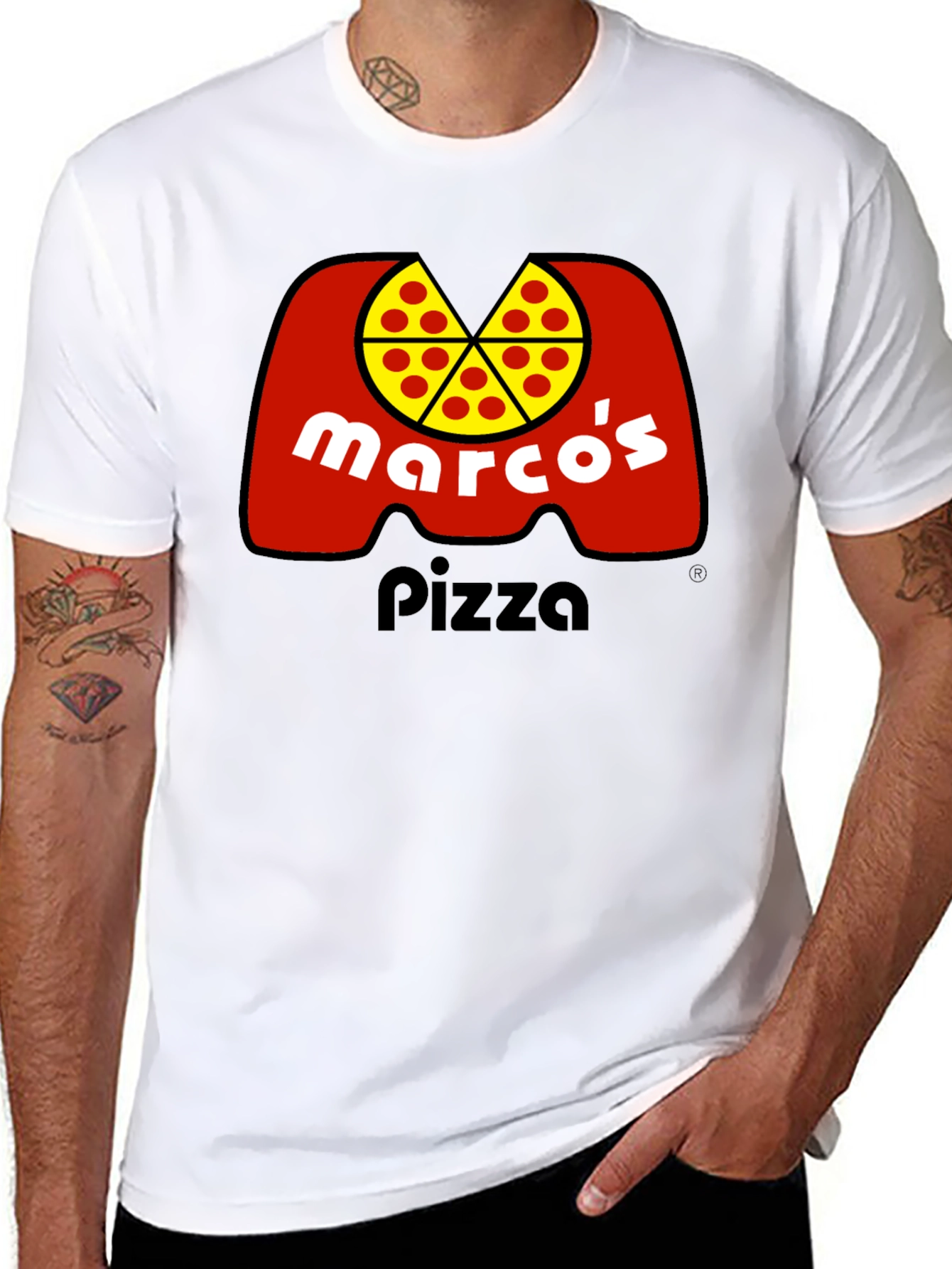 Marcos Pizza T-Shirt - Classic Logo Tee