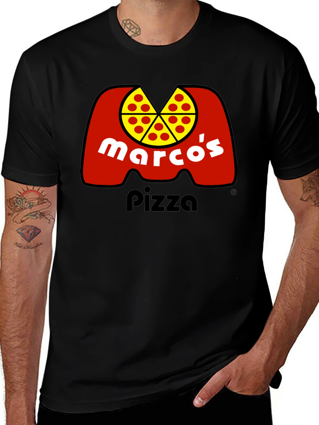 Marcos Pizza T-Shirt - Classic Logo Tee