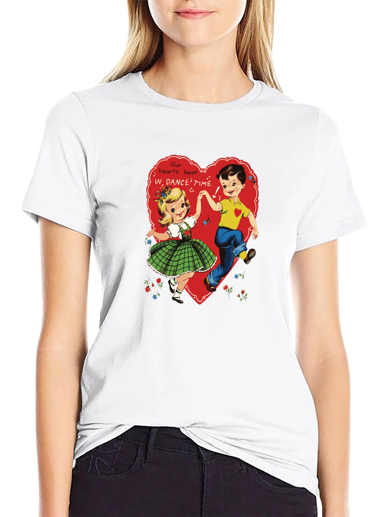 Retro Valentines Day Dance T-Shirt