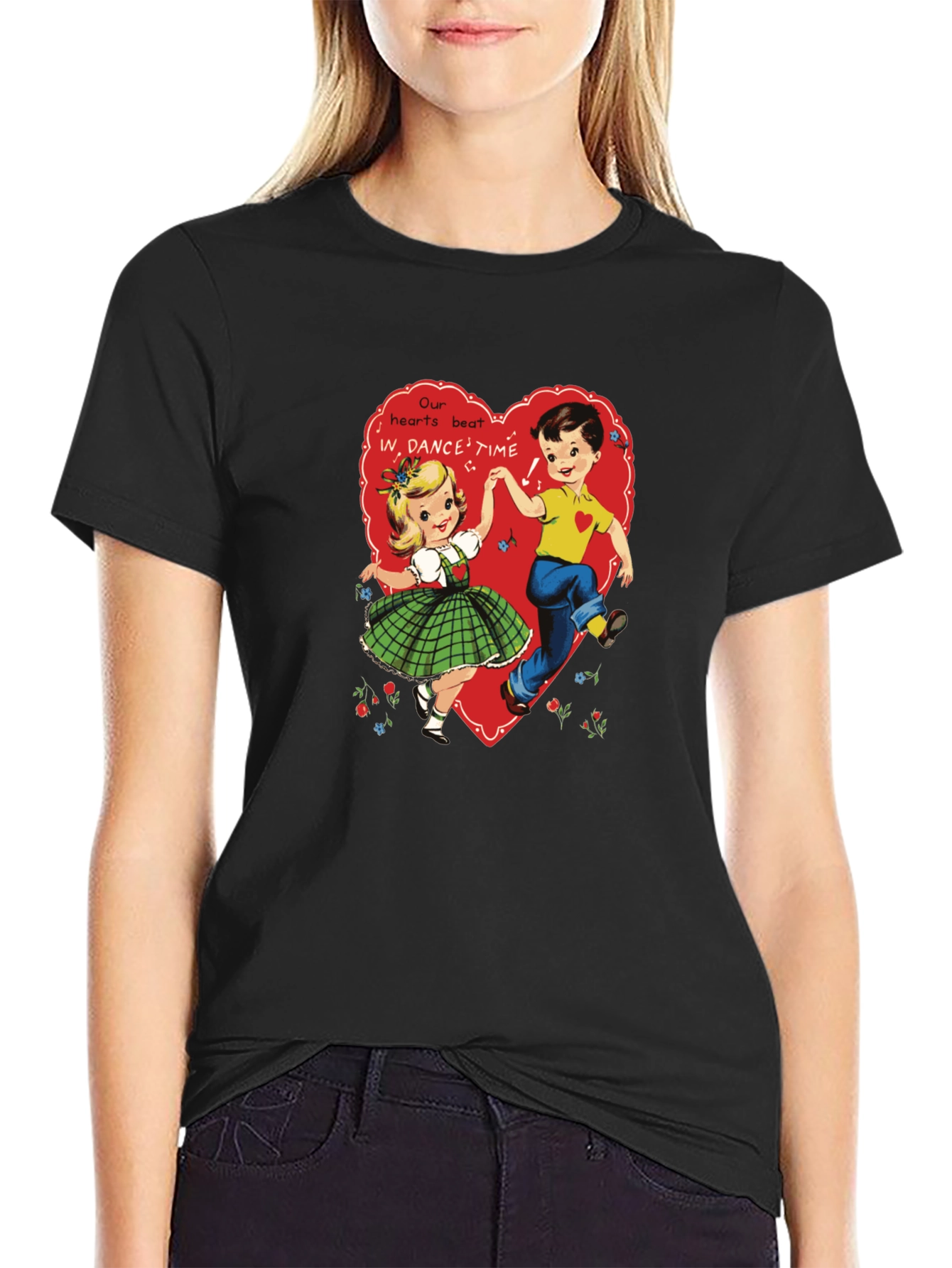 Retro Valentines Day Dance T-Shirt