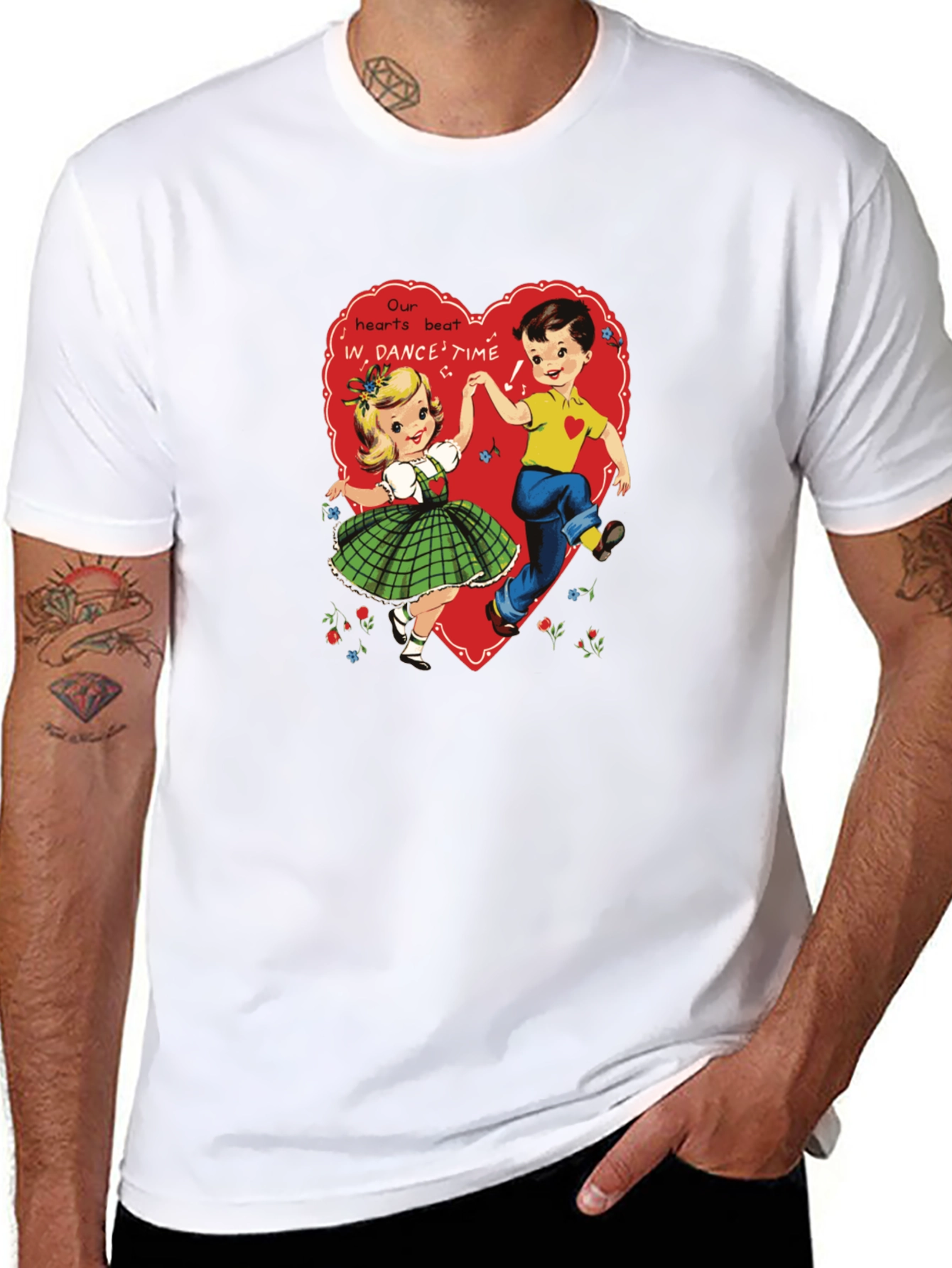 Retro Valentines Day Dance T-Shirt