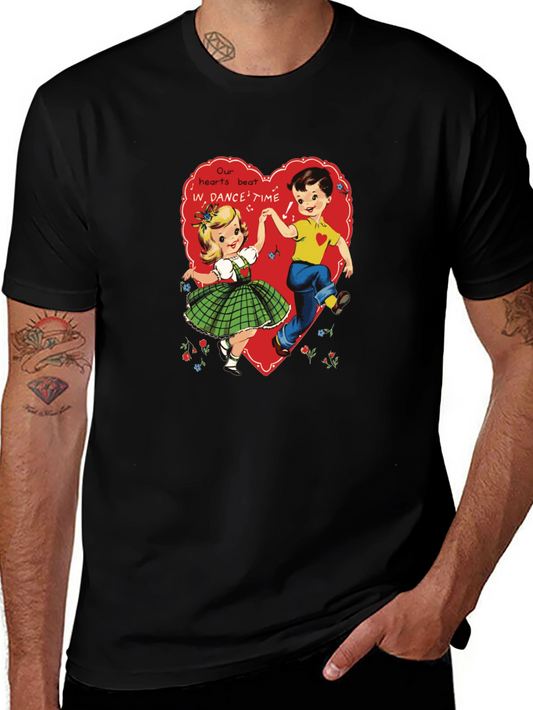 Retro Valentines Day Dance T-Shirt