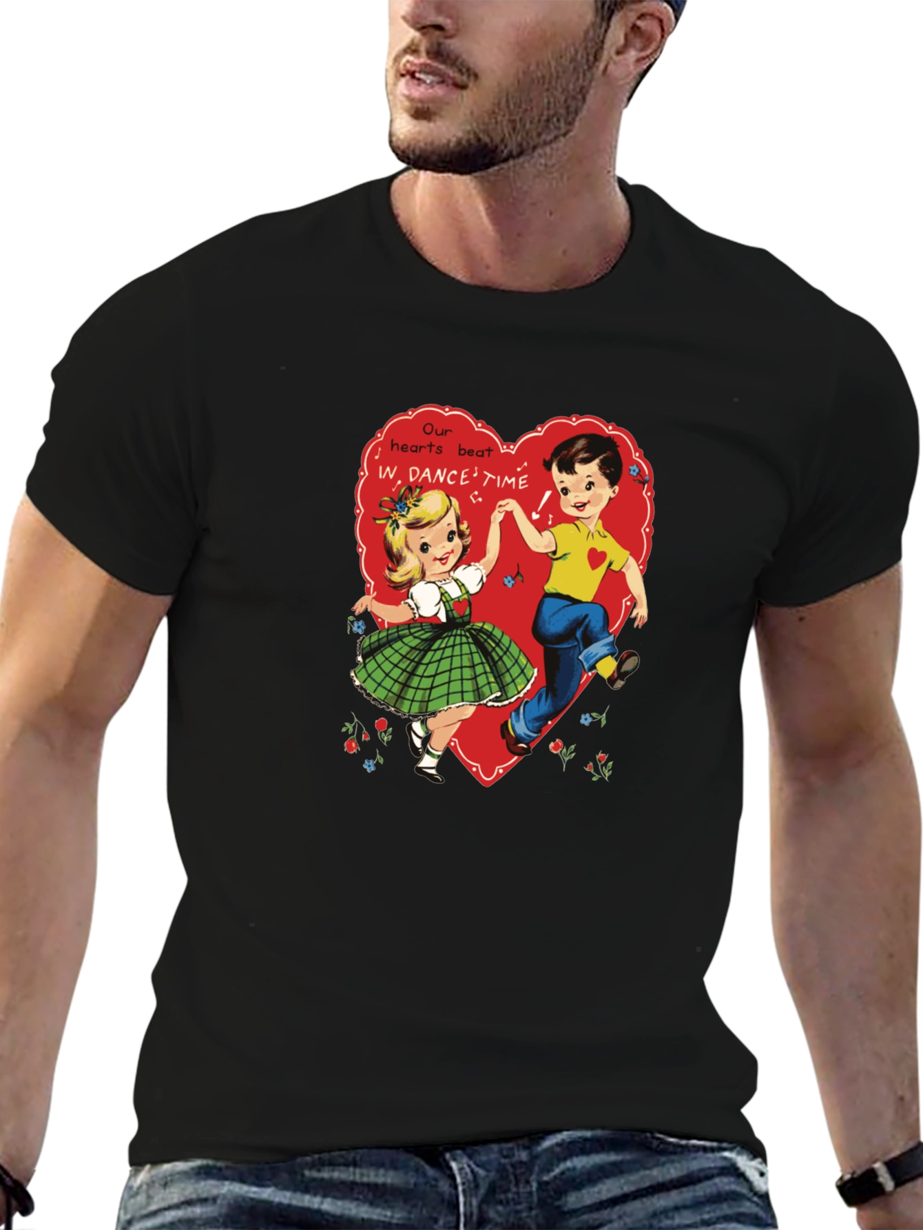 Retro Valentines Day Dance T-Shirt