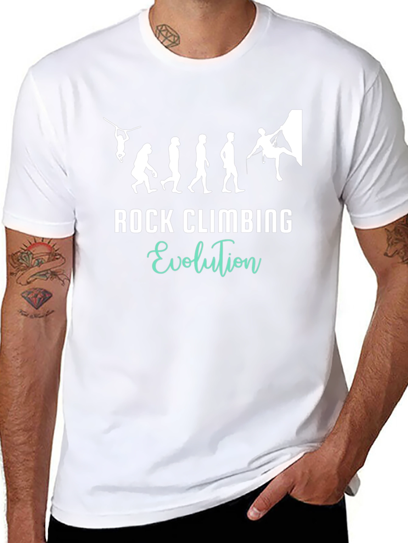 Rock Climbing Evolution T-Shirt