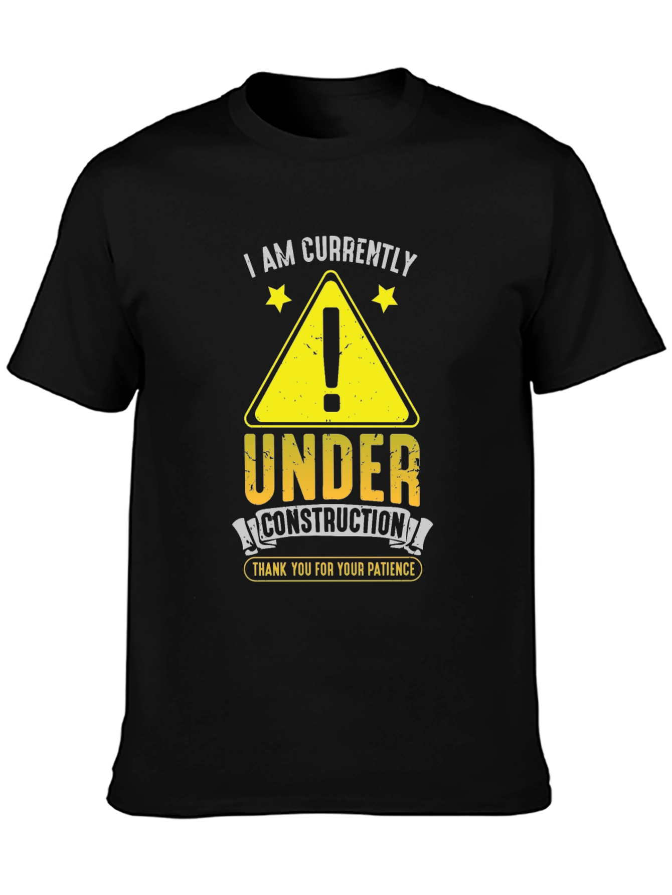 Under Construction Graphic T-Shirt