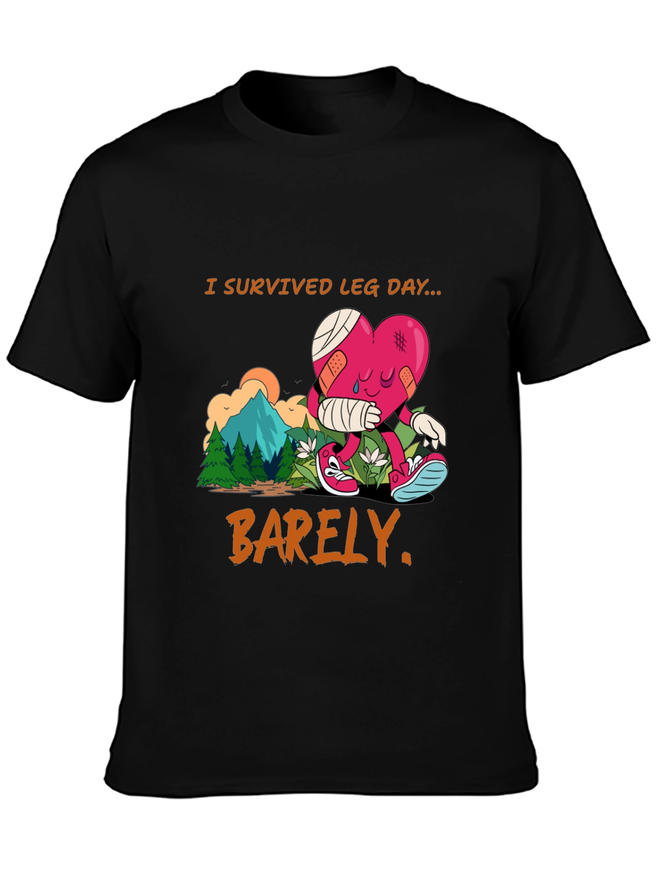 I Survived Leg Day T-Shirt